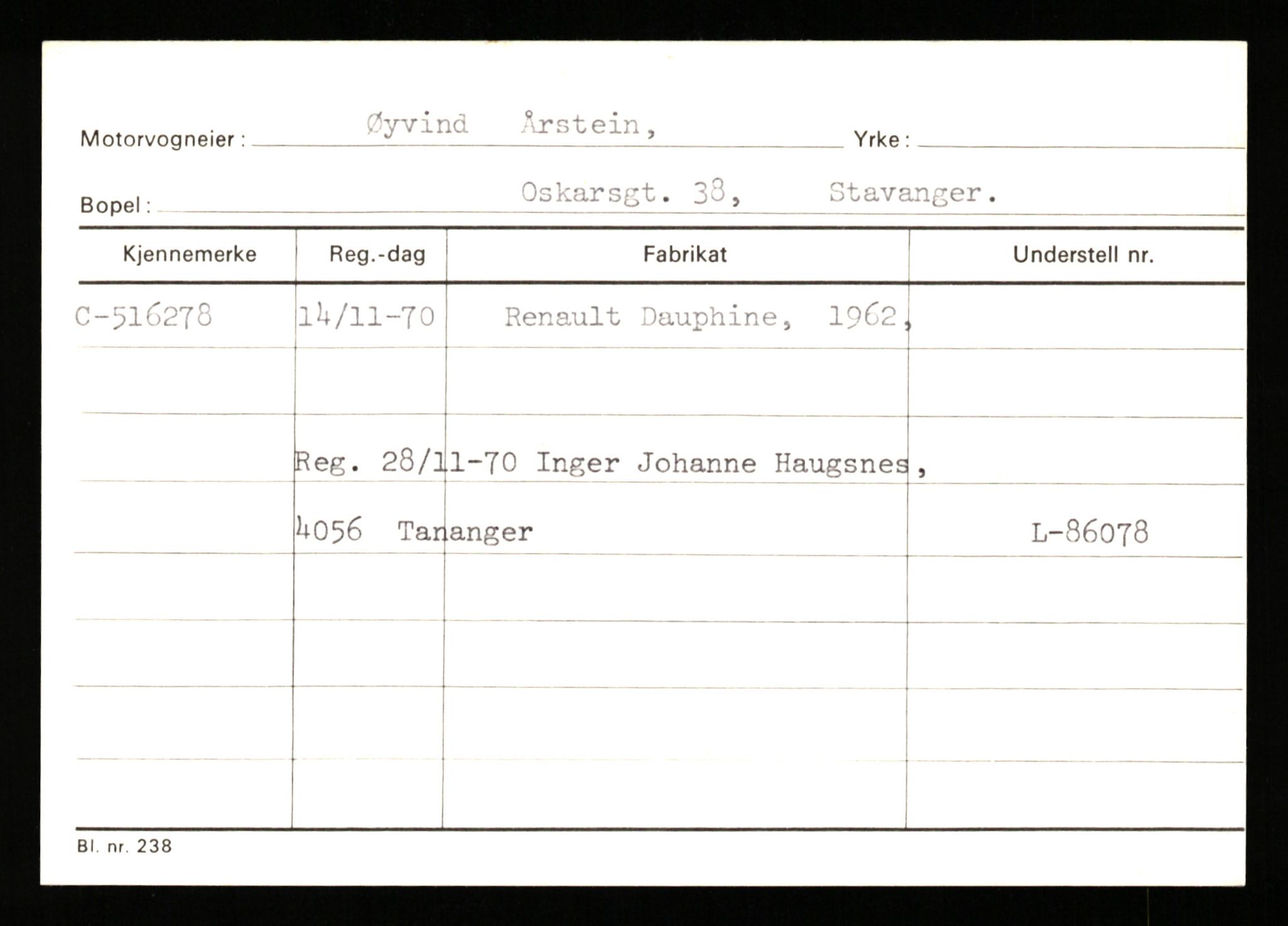 Stavanger trafikkstasjon, SAST/A-101942/0/G/L0012: Registreringsnummer: 363571 - 800000, 1930-1971, p. 865