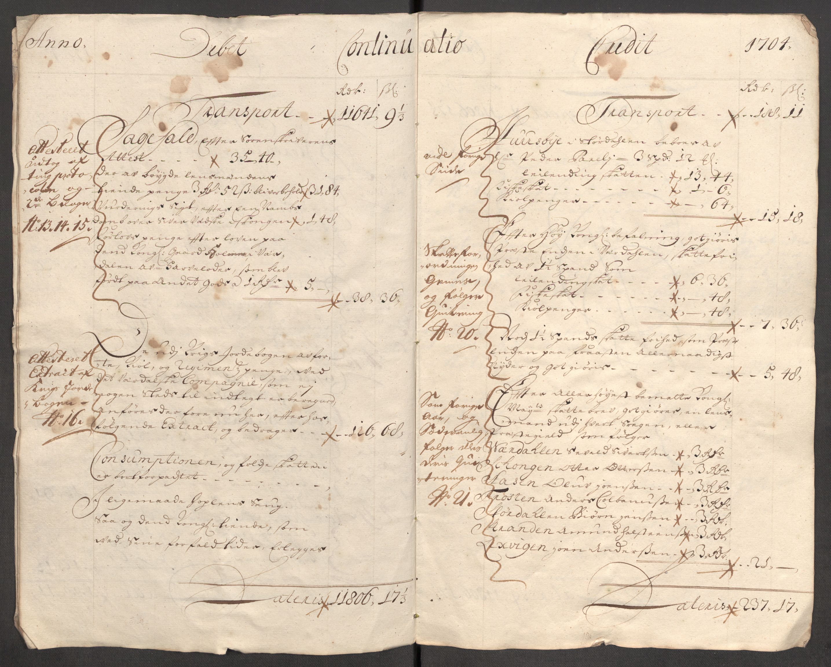 Rentekammeret inntil 1814, Reviderte regnskaper, Fogderegnskap, RA/EA-4092/R62/L4195: Fogderegnskap Stjørdal og Verdal, 1704, p. 6