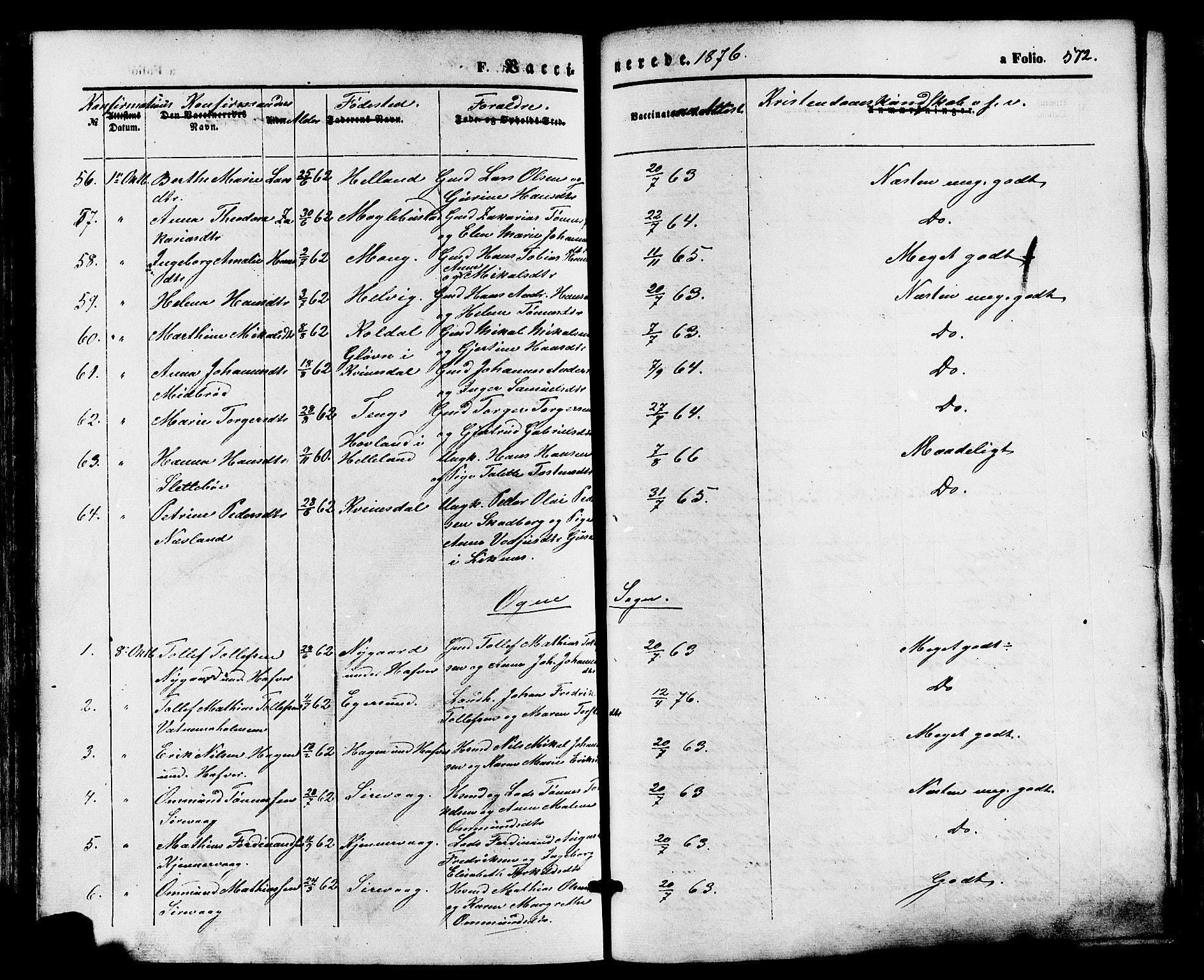 Eigersund sokneprestkontor, AV/SAST-A-101807/S08/L0014: Parish register (official) no. A 13, 1866-1878, p. 572