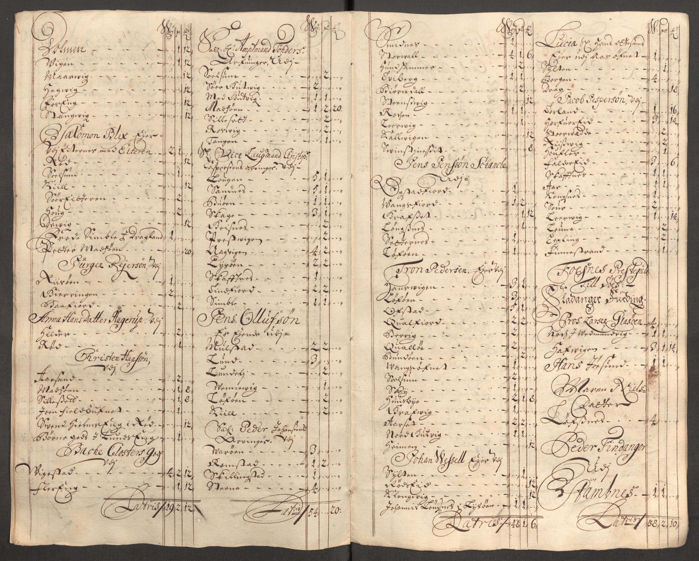 Rentekammeret inntil 1814, Reviderte regnskaper, Fogderegnskap, RA/EA-4092/R64/L4425: Fogderegnskap Namdal, 1696-1698, p. 229