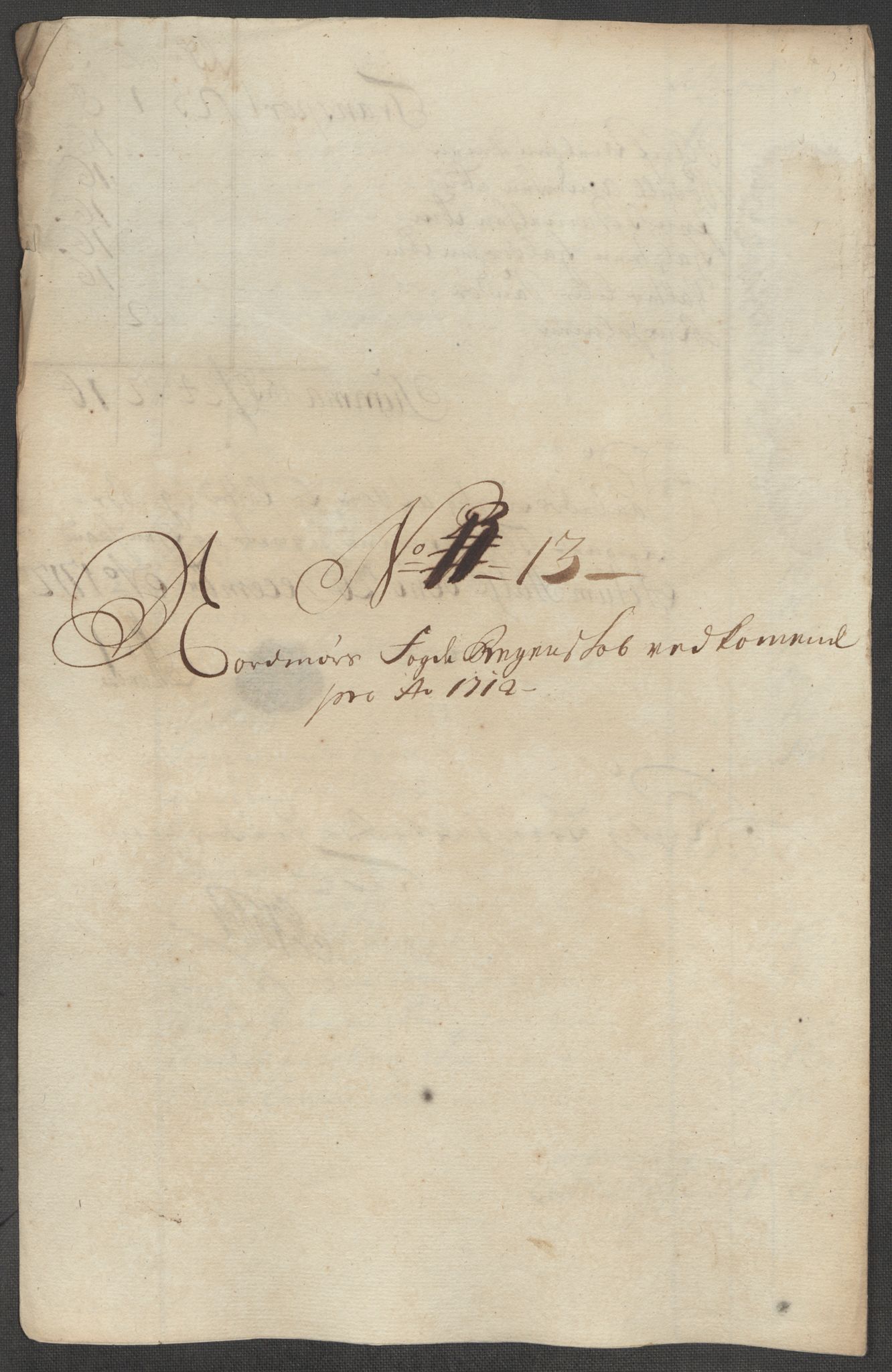 Rentekammeret inntil 1814, Reviderte regnskaper, Fogderegnskap, RA/EA-4092/R56/L3746: Fogderegnskap Nordmøre, 1712, p. 129