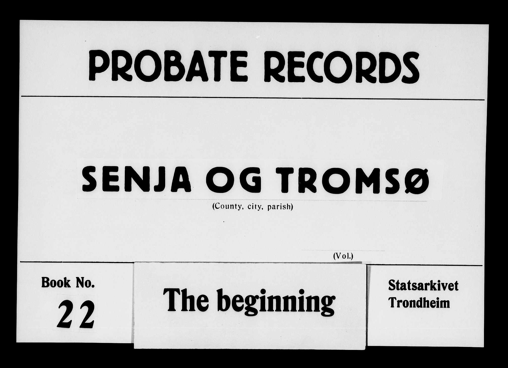 Senja og Tromsø sorenskriveri , SATØ/SATØ-31/H/Hb/L0163: Skifteutlodningsprotokoll - Tromsø distrikt, 1809-1816