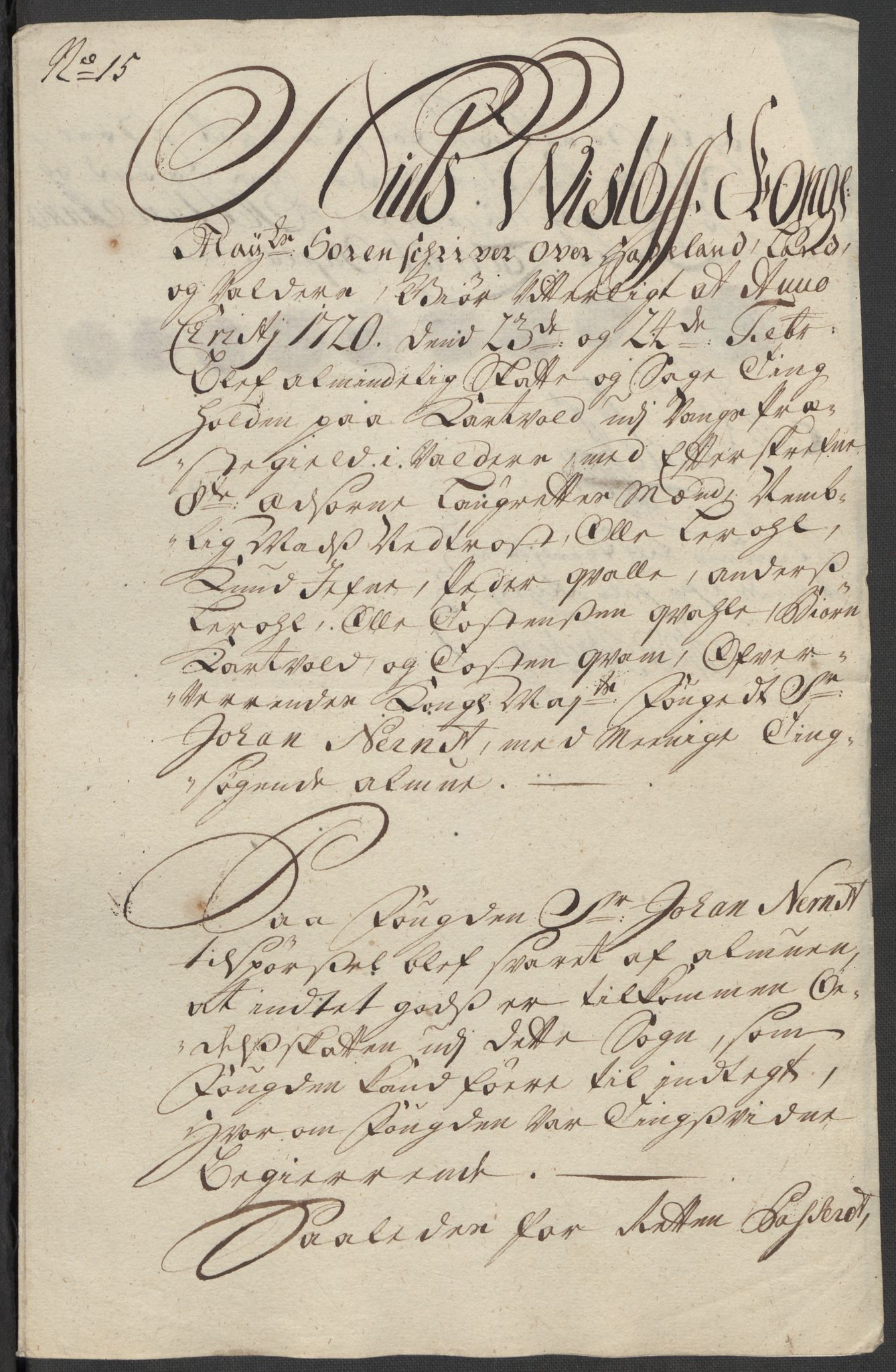 Rentekammeret inntil 1814, Reviderte regnskaper, Fogderegnskap, RA/EA-4092/R18/L1318: Fogderegnskap Hadeland, Toten og Valdres, 1717, p. 310