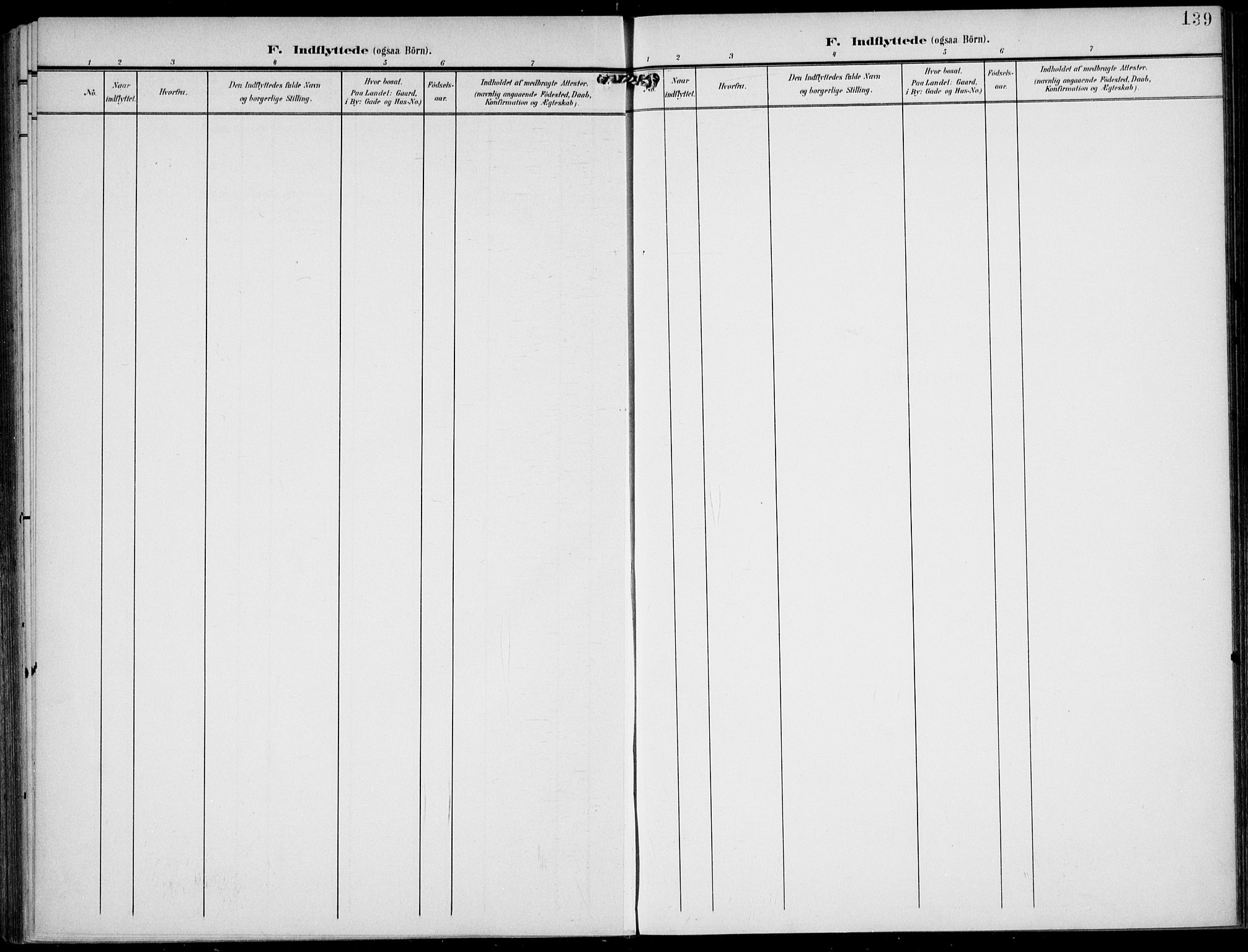 Lunde kirkebøker, SAKO/A-282/F/Fa/L0004: Parish register (official) no. I 4, 1902-1913, p. 139