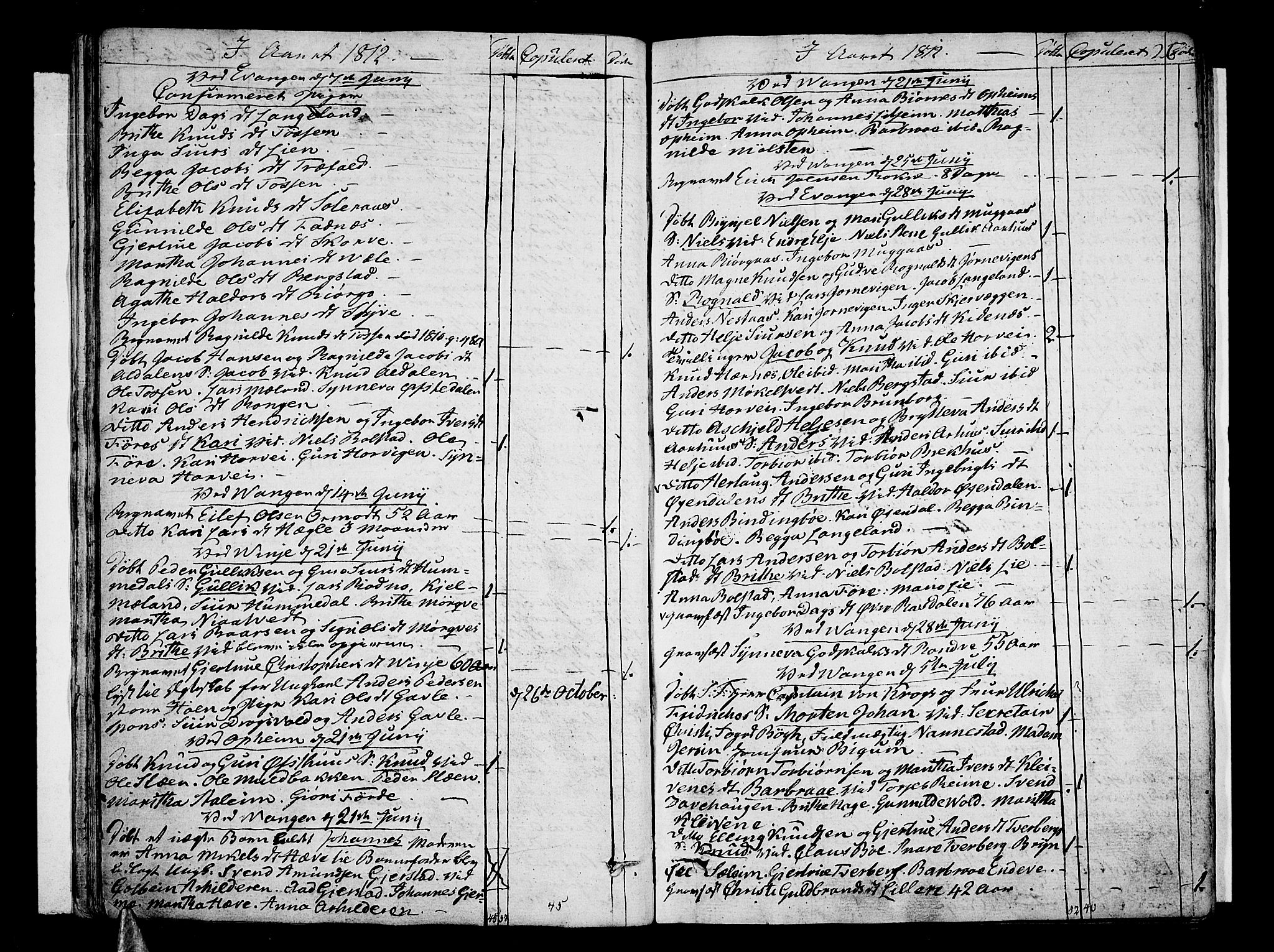 Voss sokneprestembete, SAB/A-79001/H/Haa: Parish register (official) no. A 10, 1810-1821, p. 26