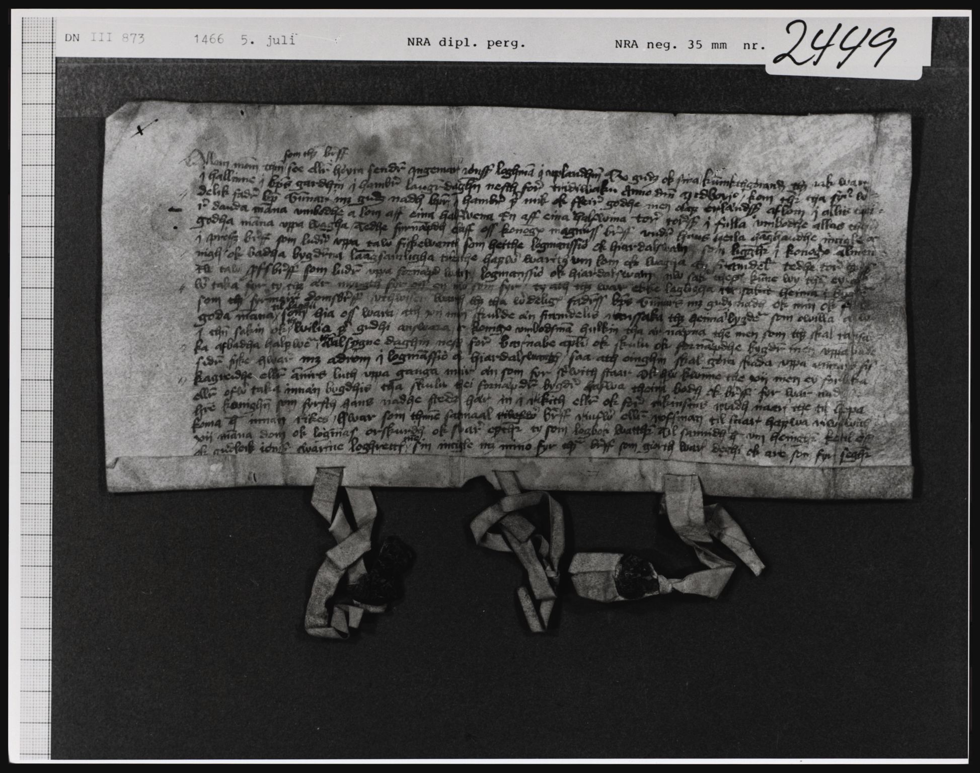 Riksarkivets diplomsamling, AV/RA-EA-5965/F01, 1333-1571, p. 4530