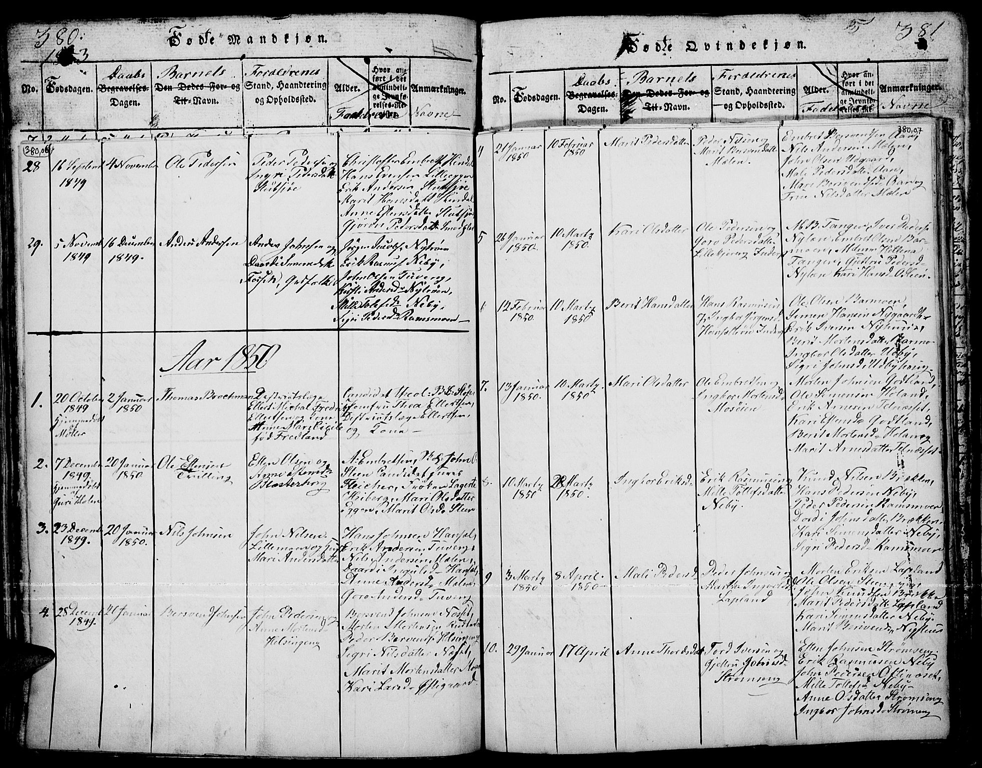 Tynset prestekontor, AV/SAH-PREST-058/H/Ha/Hab/L0001: Parish register (copy) no. 1, 1814-1859