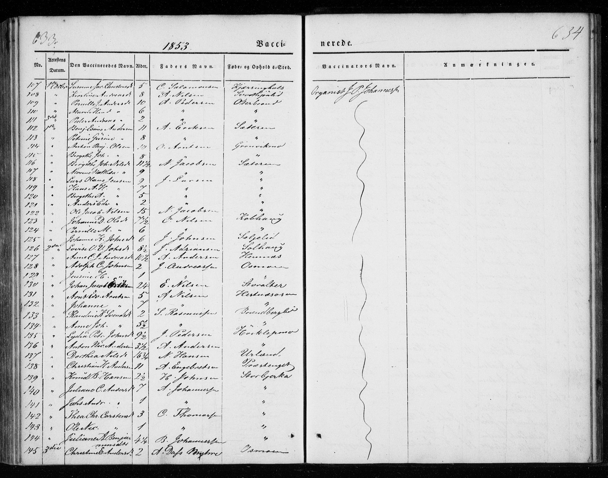 Ministerialprotokoller, klokkerbøker og fødselsregistre - Nordland, AV/SAT-A-1459/825/L0355: Parish register (official) no. 825A09, 1842-1863, p. 633-634