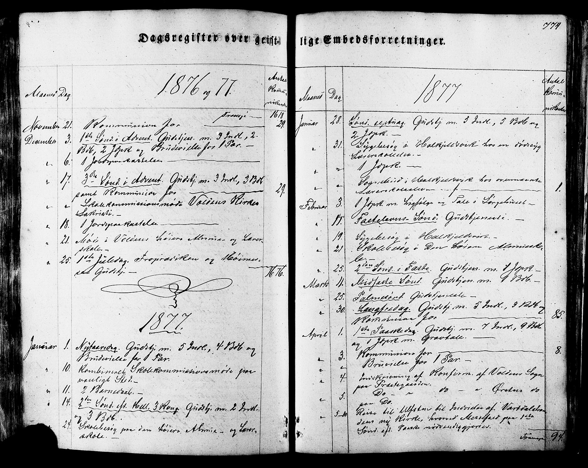 Ministerialprotokoller, klokkerbøker og fødselsregistre - Møre og Romsdal, SAT/A-1454/511/L0140: Parish register (official) no. 511A07, 1851-1878, p. 774