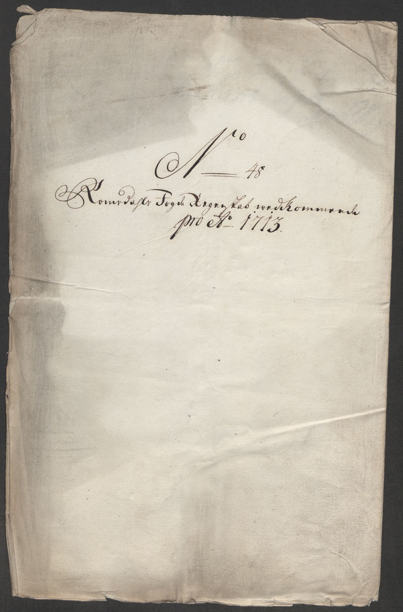 Rentekammeret inntil 1814, Reviderte regnskaper, Fogderegnskap, AV/RA-EA-4092/R55/L3662: Fogderegnskap Romsdal, 1713-1714, p. 274