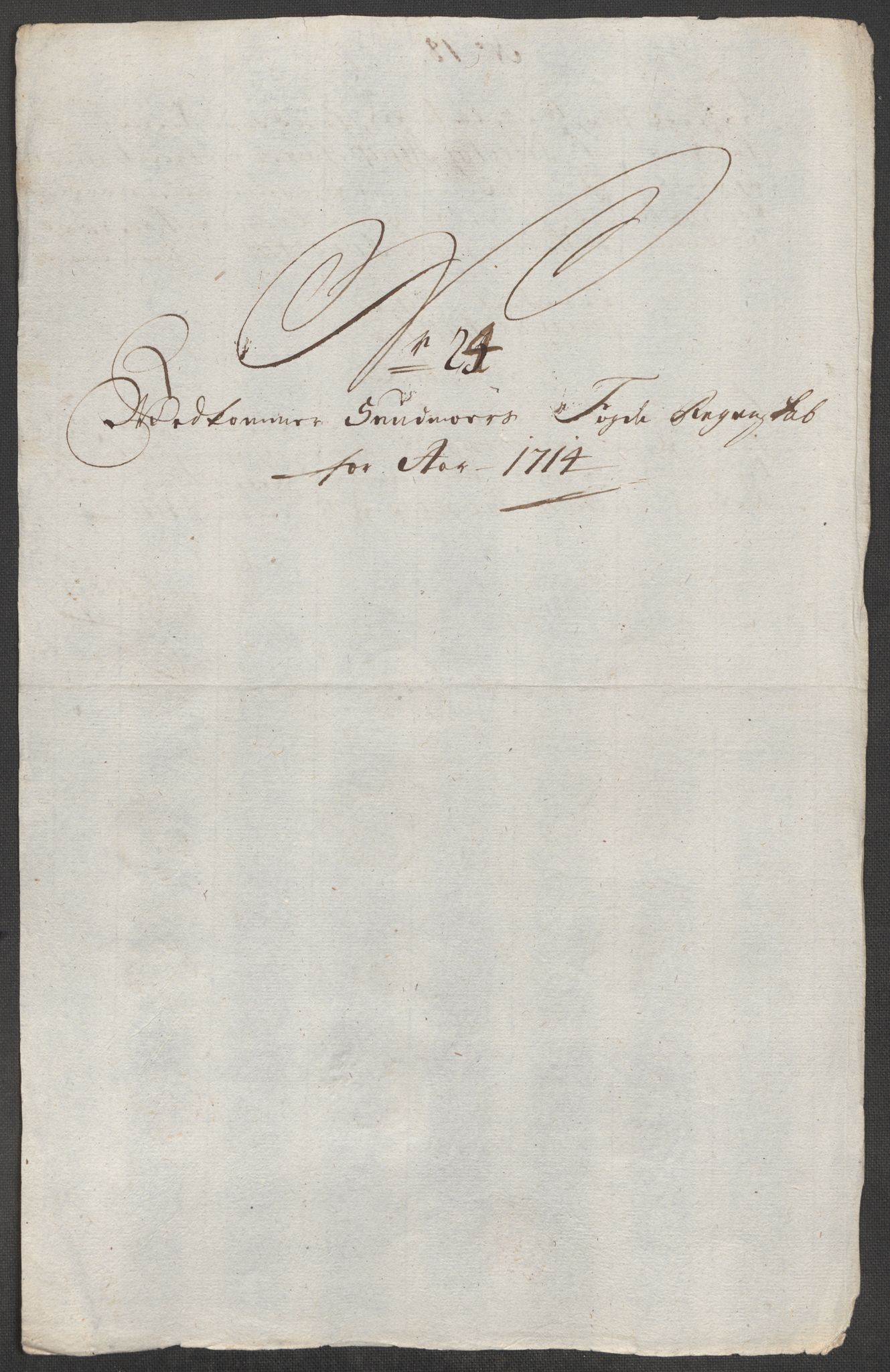 Rentekammeret inntil 1814, Reviderte regnskaper, Fogderegnskap, RA/EA-4092/R54/L3566: Fogderegnskap Sunnmøre, 1714, p. 231