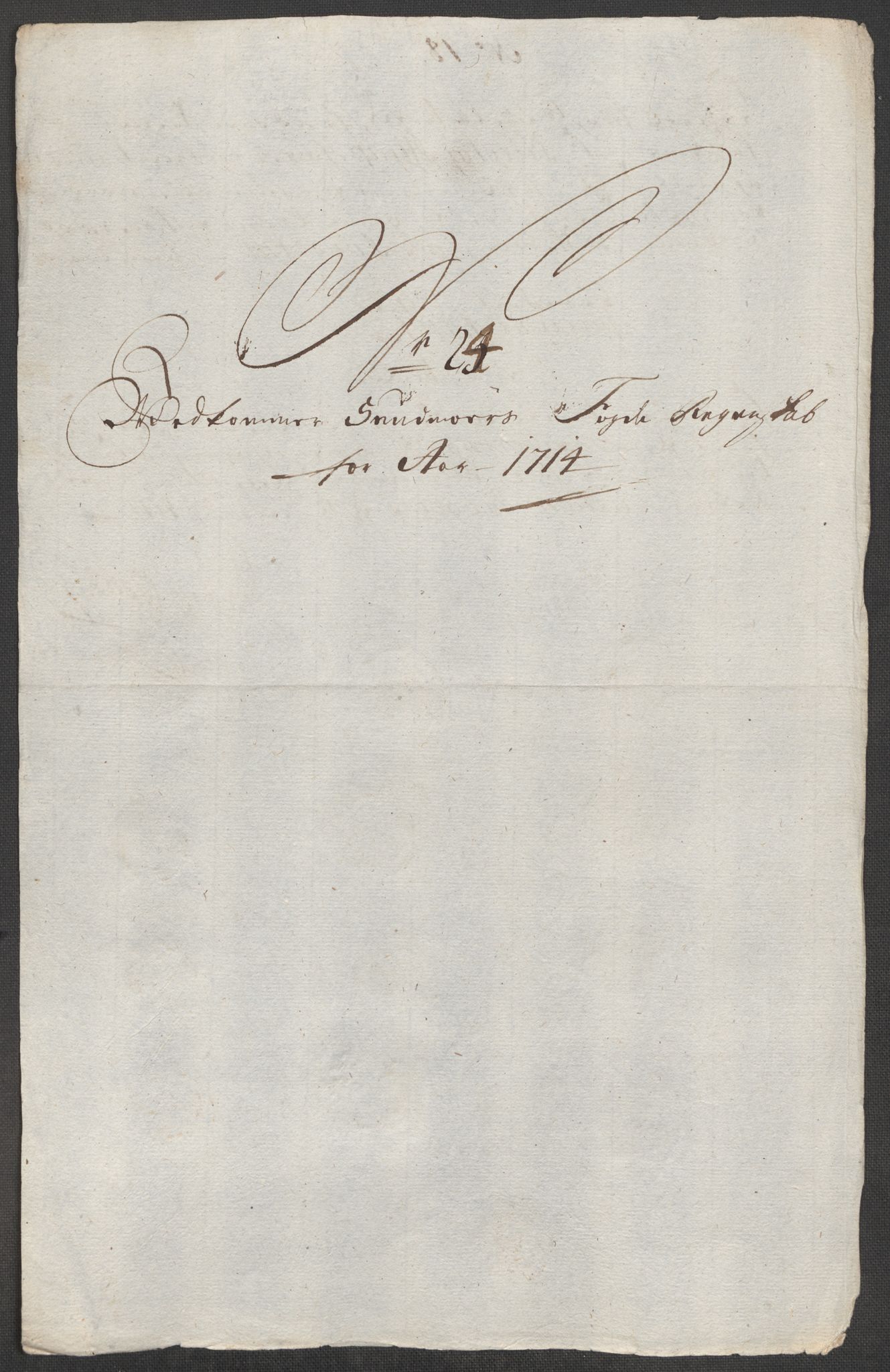 Rentekammeret inntil 1814, Reviderte regnskaper, Fogderegnskap, AV/RA-EA-4092/R54/L3566: Fogderegnskap Sunnmøre, 1714, p. 231