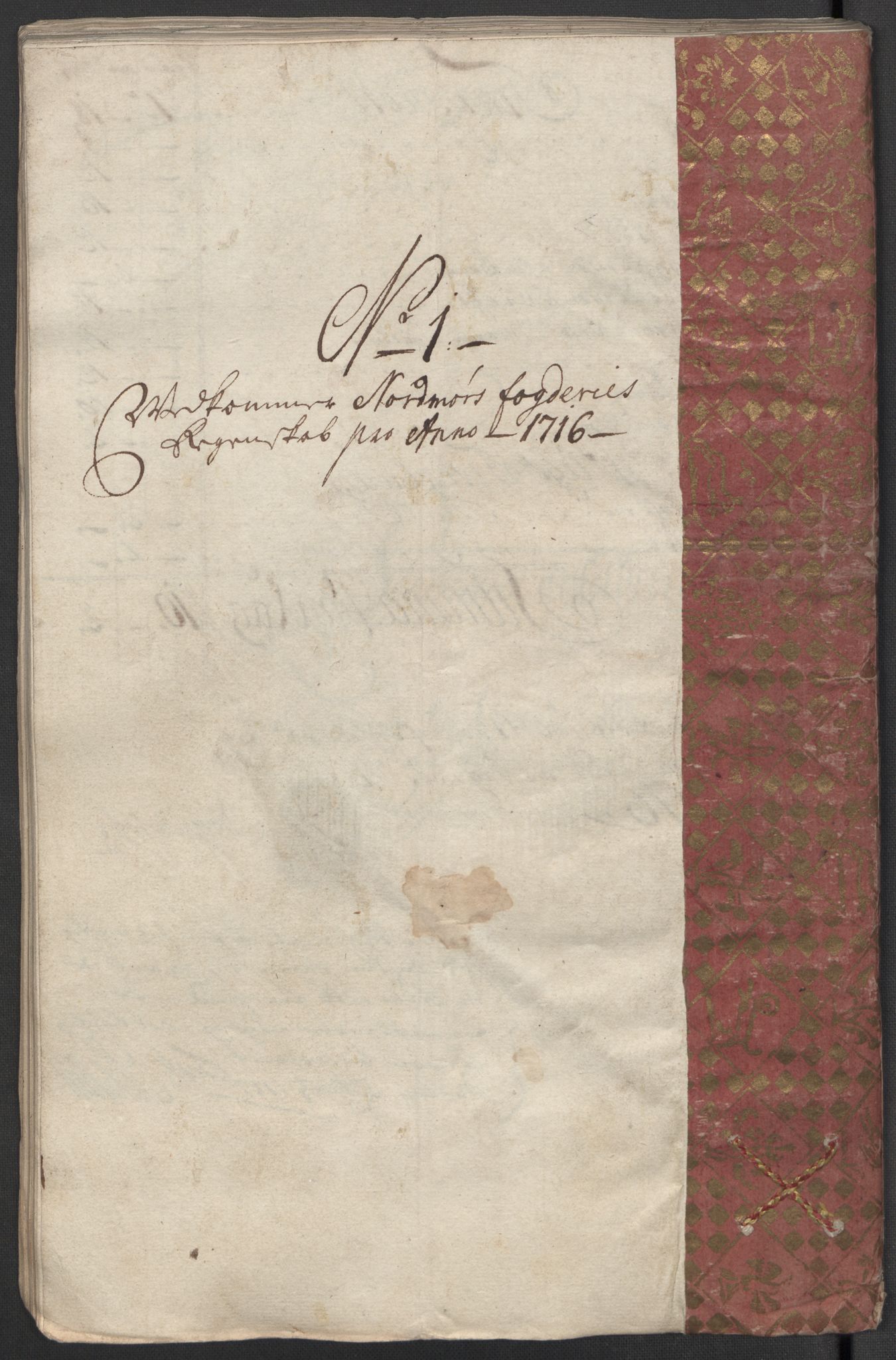 Rentekammeret inntil 1814, Reviderte regnskaper, Fogderegnskap, AV/RA-EA-4092/R56/L3749: Fogderegnskap Nordmøre, 1716, p. 74