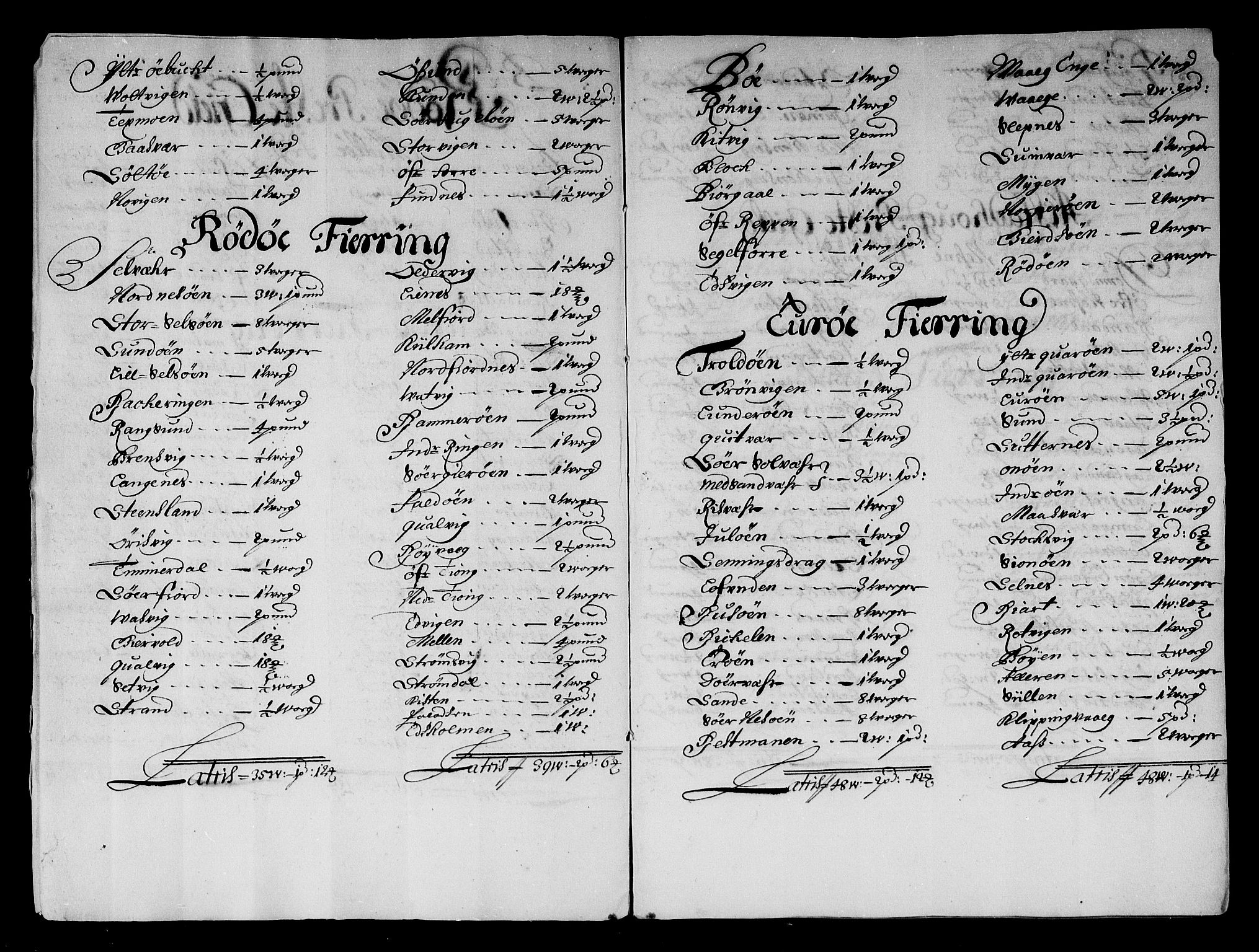 Rentekammeret inntil 1814, Reviderte regnskaper, Stiftamtstueregnskaper, Trondheim stiftamt og Nordland amt, AV/RA-EA-6044/R/Rg/L0074: Trondheim stiftamt og Nordland amt, 1683