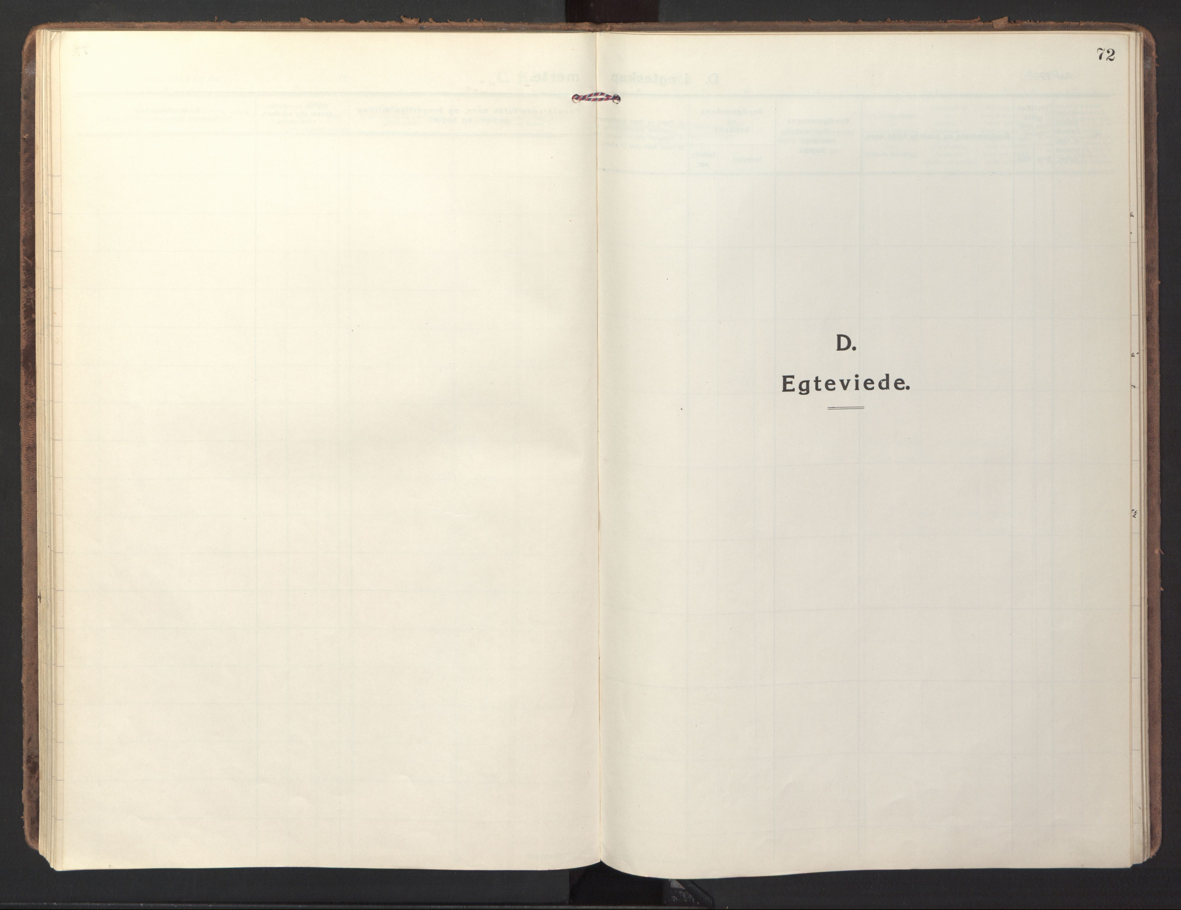 Ministerialprotokoller, klokkerbøker og fødselsregistre - Sør-Trøndelag, SAT/A-1456/618/L0449: Parish register (official) no. 618A12, 1917-1924, p. 72