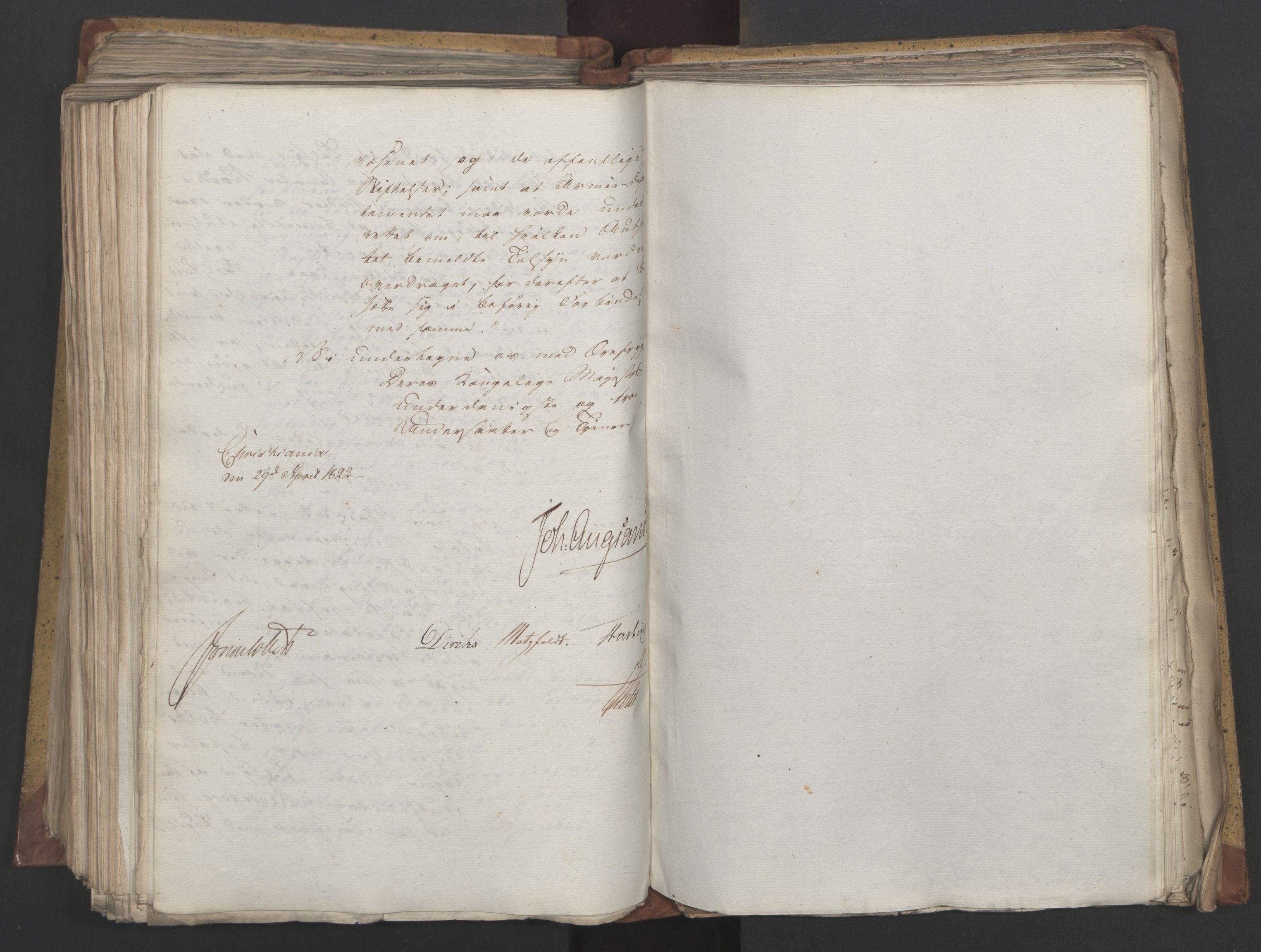 Statsrådsavdelingen i Stockholm, AV/RA-S-1003/D/Da/L0030: Regjeringsinnstillinger nr. 5800-5931, 1822, p. 353