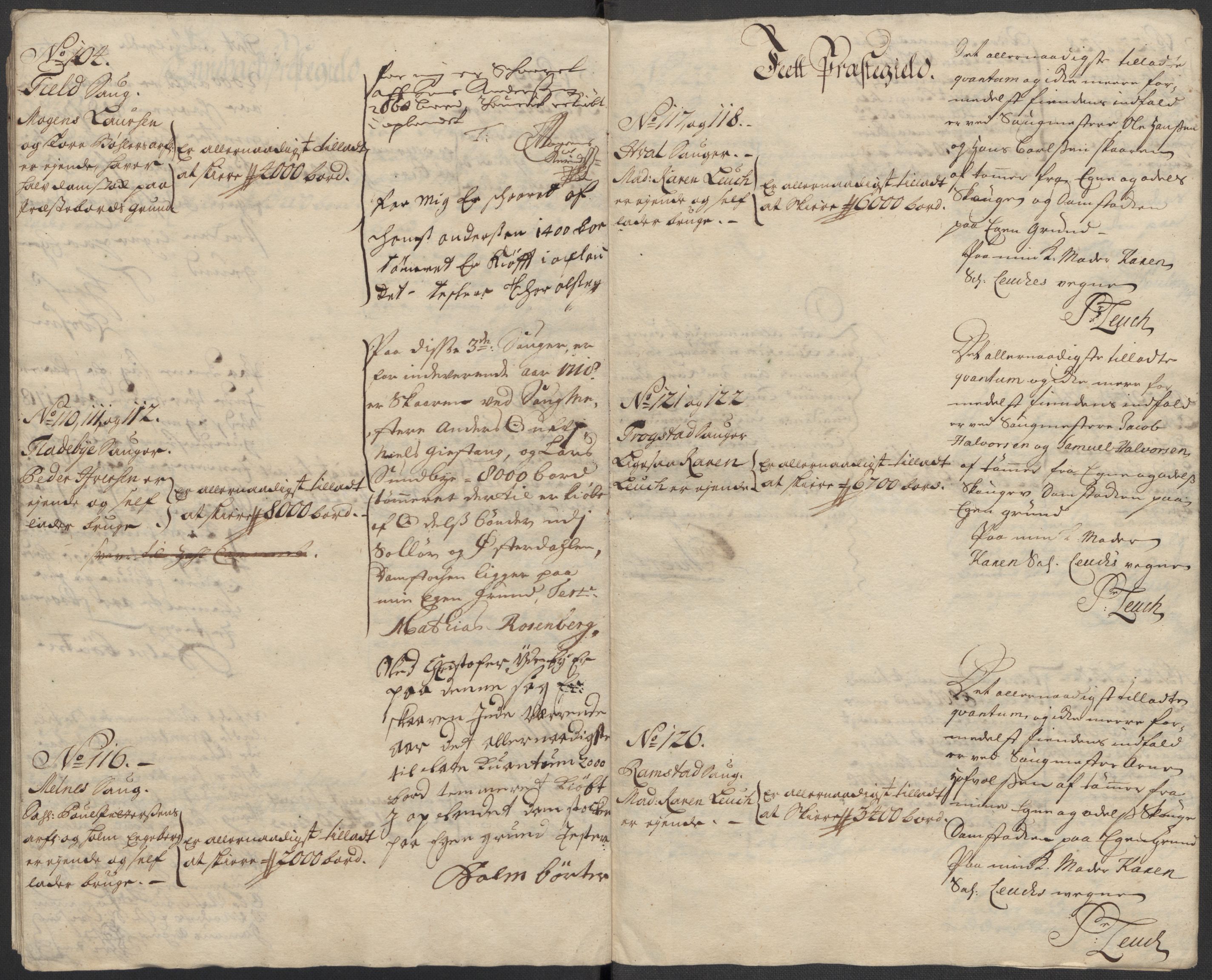 Rentekammeret inntil 1814, Reviderte regnskaper, Fogderegnskap, AV/RA-EA-4092/R11/L0600: Fogderegnskap Nedre Romerike, 1718, p. 115