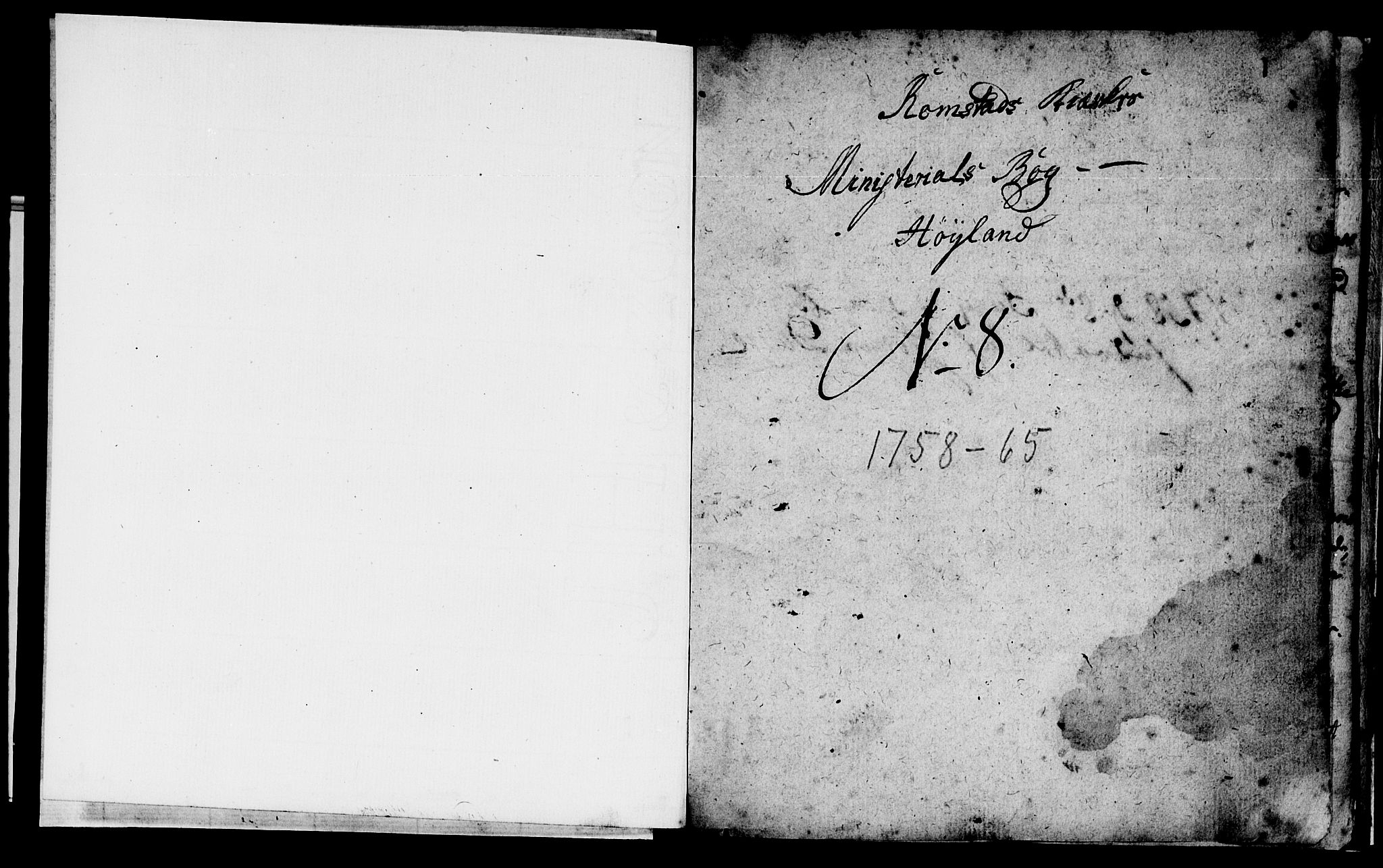 Ministerialprotokoller, klokkerbøker og fødselsregistre - Nord-Trøndelag, SAT/A-1458/765/L0561: Parish register (official) no. 765A02, 1758-1765, p. 1