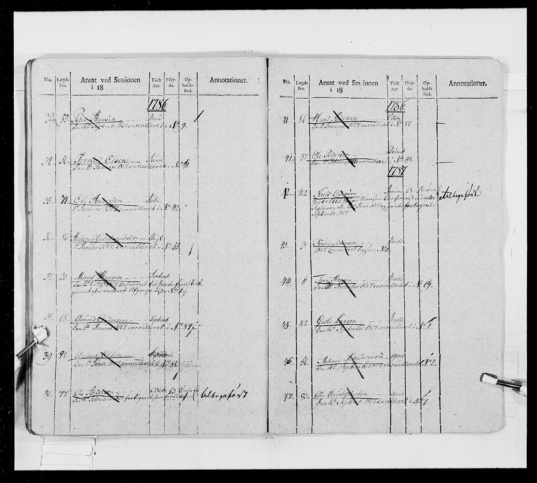 Generalitets- og kommissariatskollegiet, Det kongelige norske kommissariatskollegium, AV/RA-EA-5420/E/Eh/L0024: Norske jegerkorps, 1810-1812, p. 470