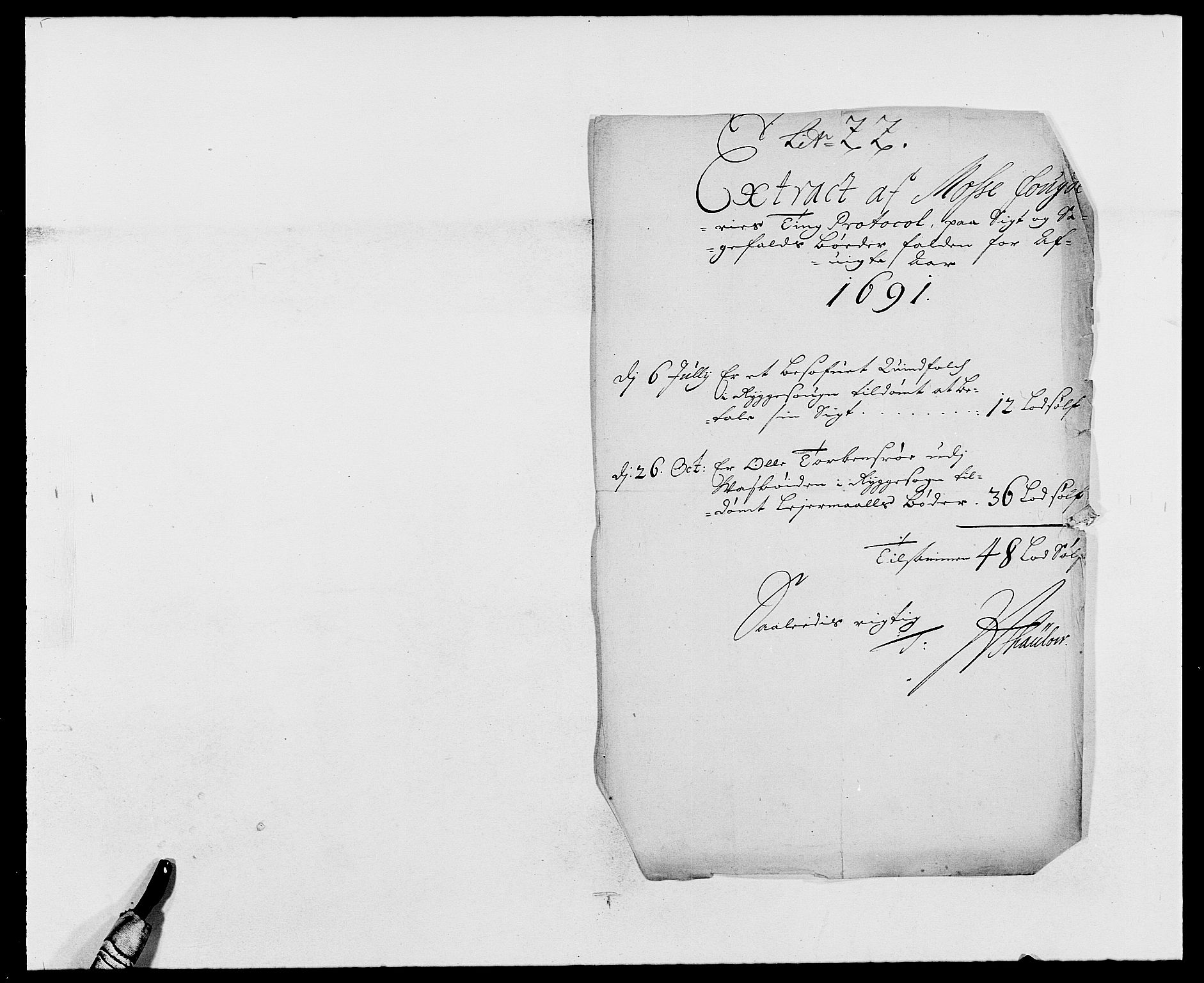 Rentekammeret inntil 1814, Reviderte regnskaper, Fogderegnskap, AV/RA-EA-4092/R02/L0106: Fogderegnskap Moss og Verne kloster, 1688-1691, p. 483