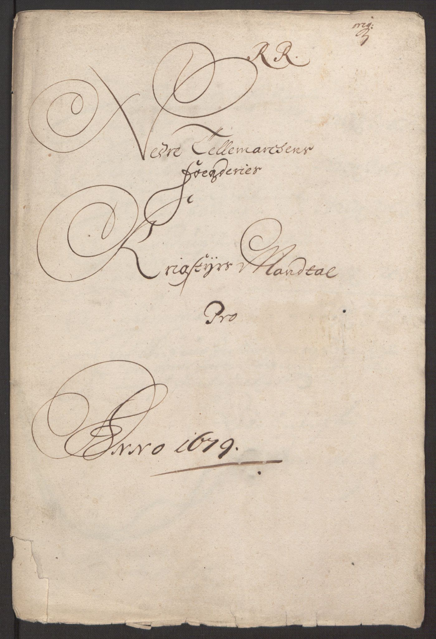 Rentekammeret inntil 1814, Reviderte regnskaper, Fogderegnskap, RA/EA-4092/R35/L2072: Fogderegnskap Øvre og Nedre Telemark, 1679, p. 218