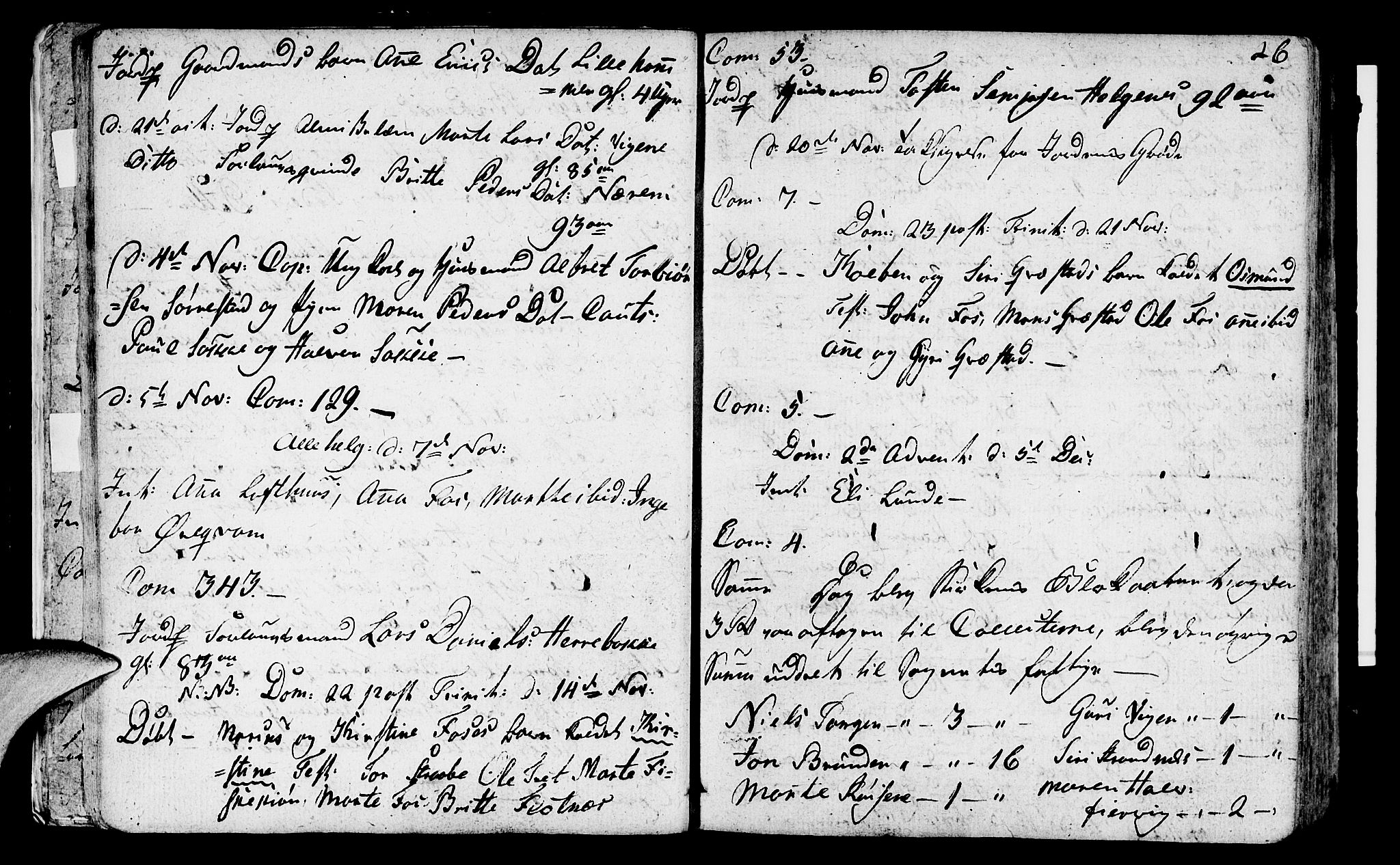 Suldal sokneprestkontor, AV/SAST-A-101845/01/IV/L0004: Parish register (official) no. A 4, 1800-1816, p. 26