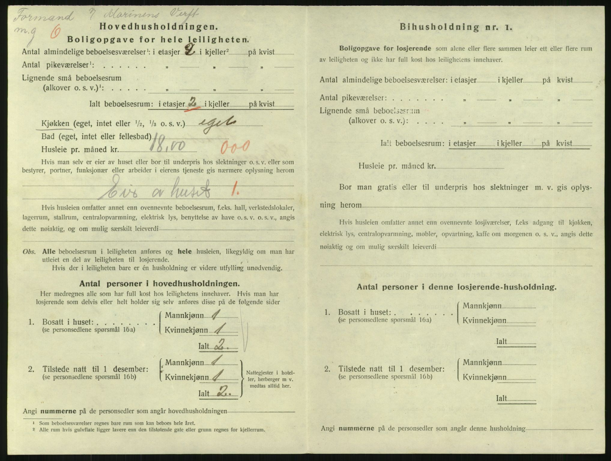 SAKO, 1920 census for Horten, 1920, p. 3876