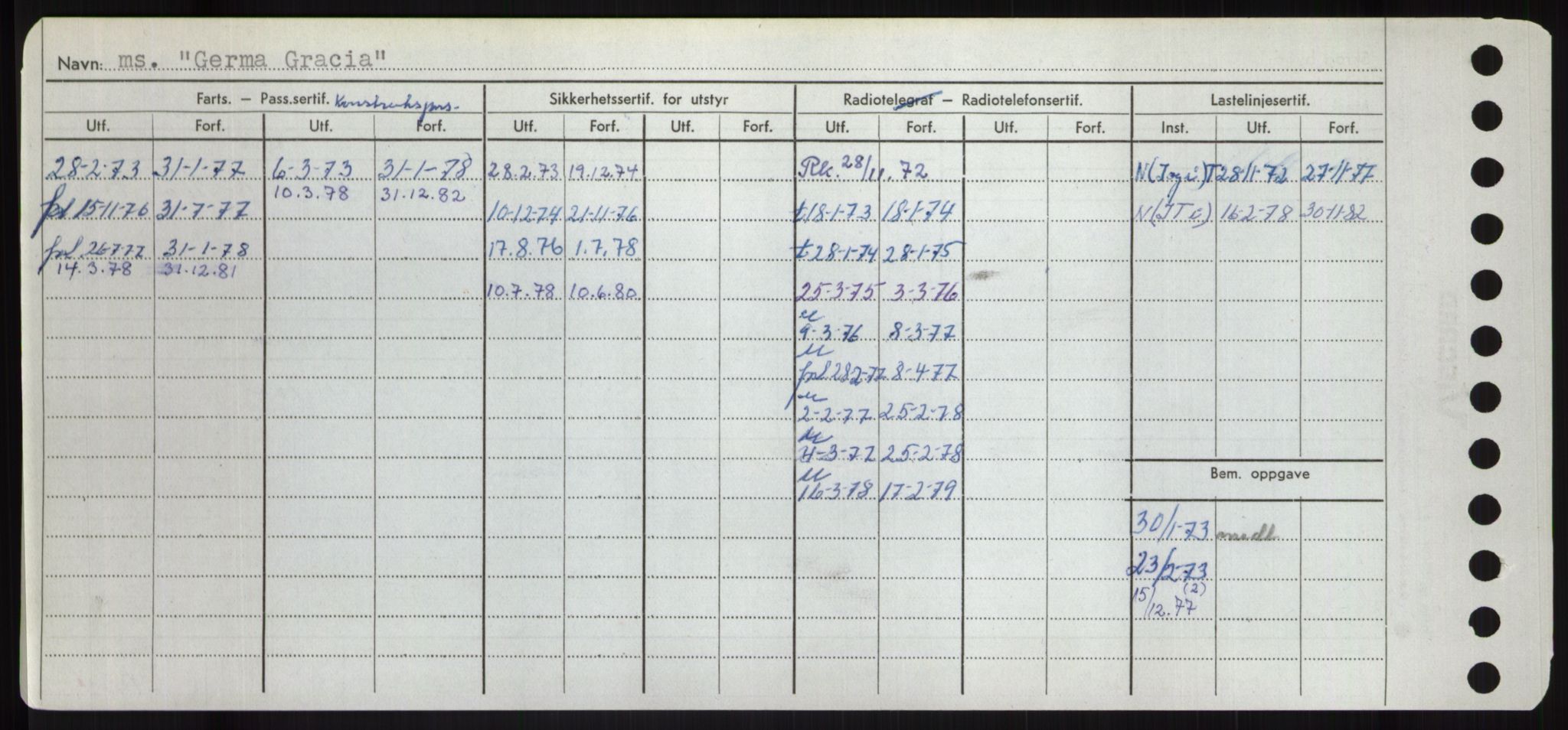 Sjøfartsdirektoratet med forløpere, Skipsmålingen, AV/RA-S-1627/H/Hd/L0012: Fartøy, G-Glø, p. 278