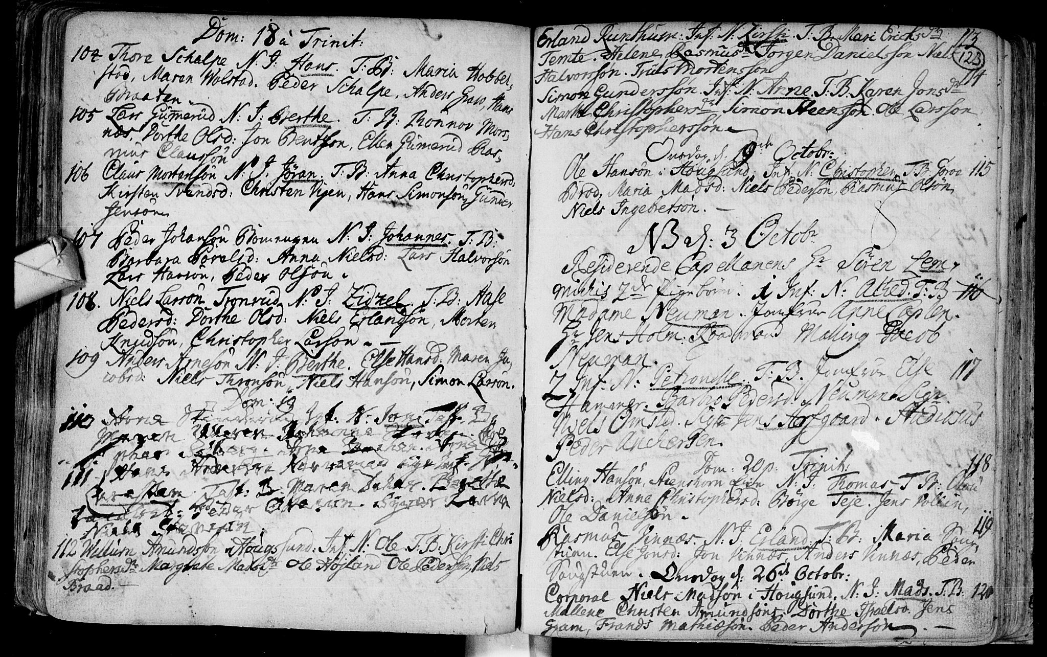 Eiker kirkebøker, AV/SAKO-A-4/F/Fa/L0003: Parish register (official) no. I 3, 1724-1753, p. 123