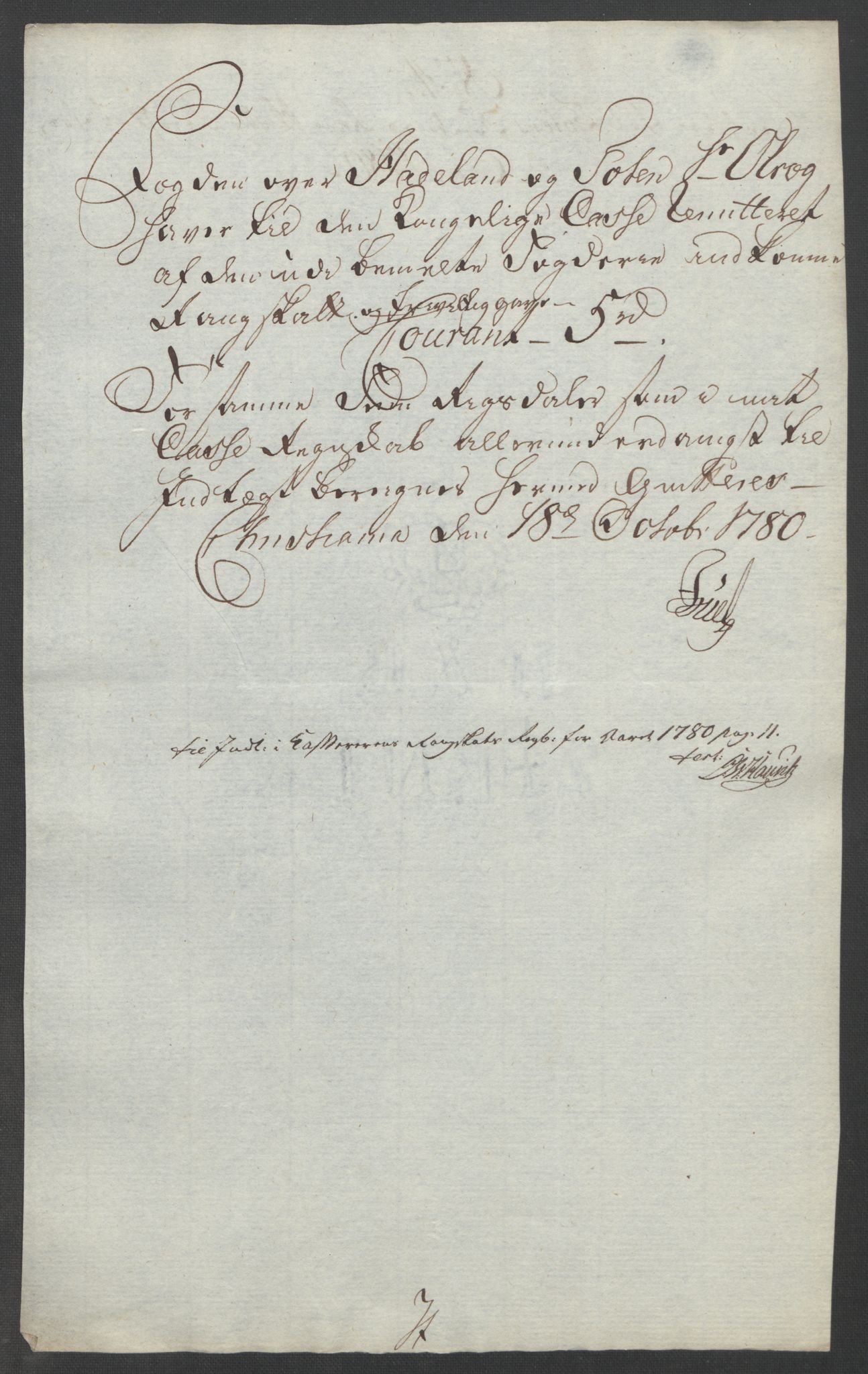 Rentekammeret inntil 1814, Reviderte regnskaper, Fogderegnskap, AV/RA-EA-4092/R19/L1399: Fogderegnskap Toten, Hadeland og Vardal, 1762-1783, p. 525