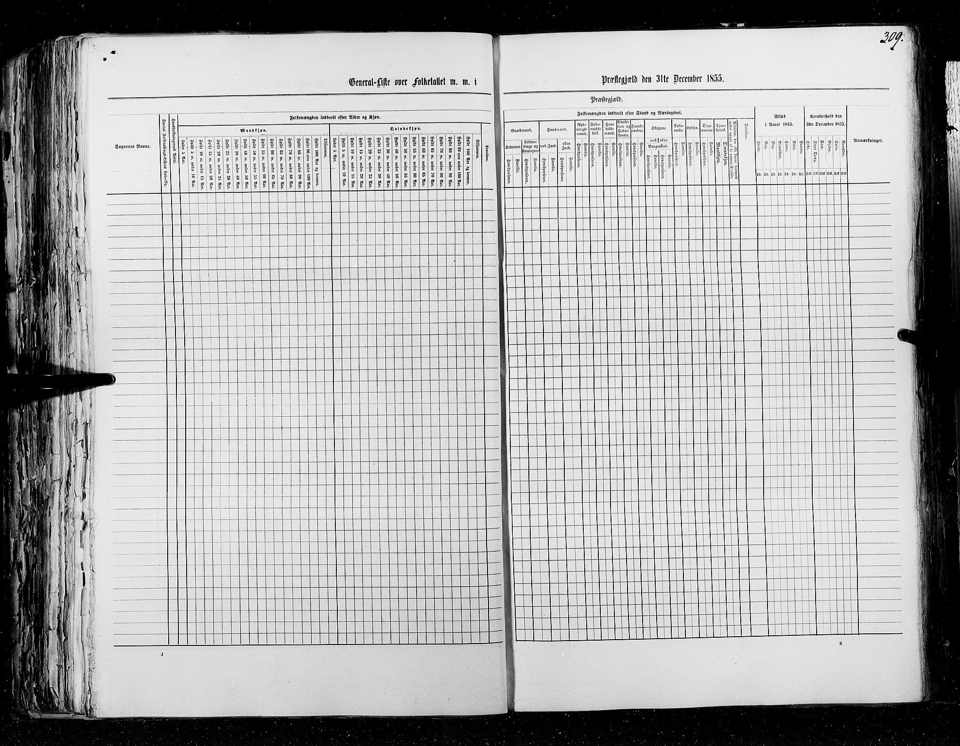 RA, Census 1855, vol. 5: Nordre Bergenhus amt, Romsdal amt og Søndre Trondhjem amt, 1855, p. 309