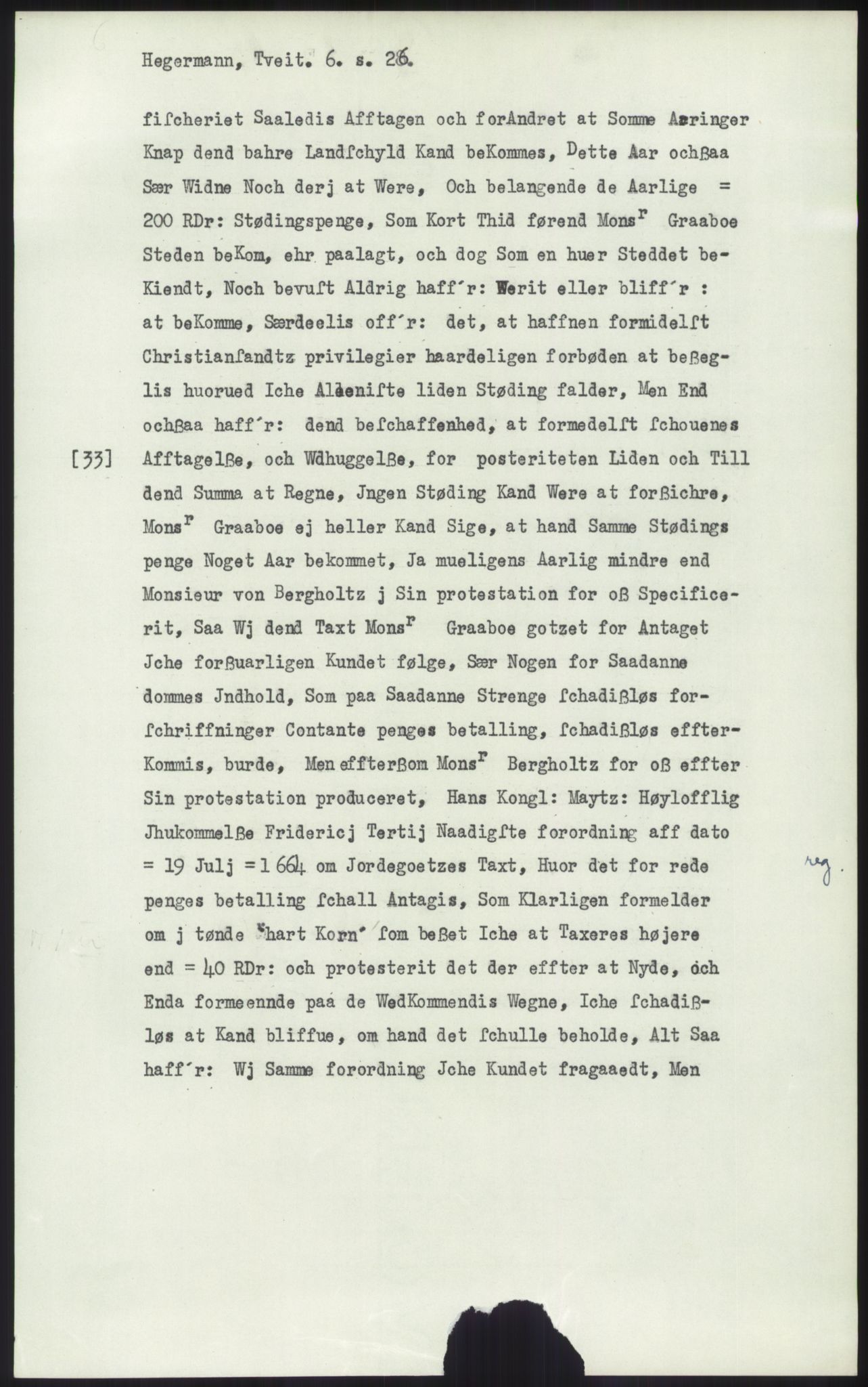 Samlinger til kildeutgivelse, Diplomavskriftsamlingen, AV/RA-EA-4053/H/Ha, p. 1406