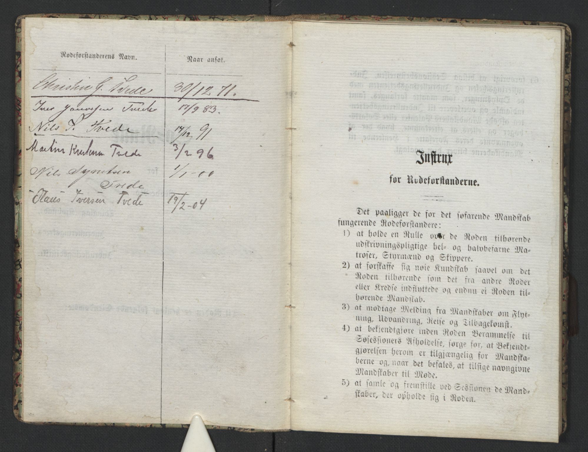 Lillesand mønstringskrets, SAK/2031-0014/F/Fd/L0002: Sjøruller rode 1-59, pluss Bygland, Hornnes, Valle og Vegusdal, 
Li-7, 1875-1910, p. 113