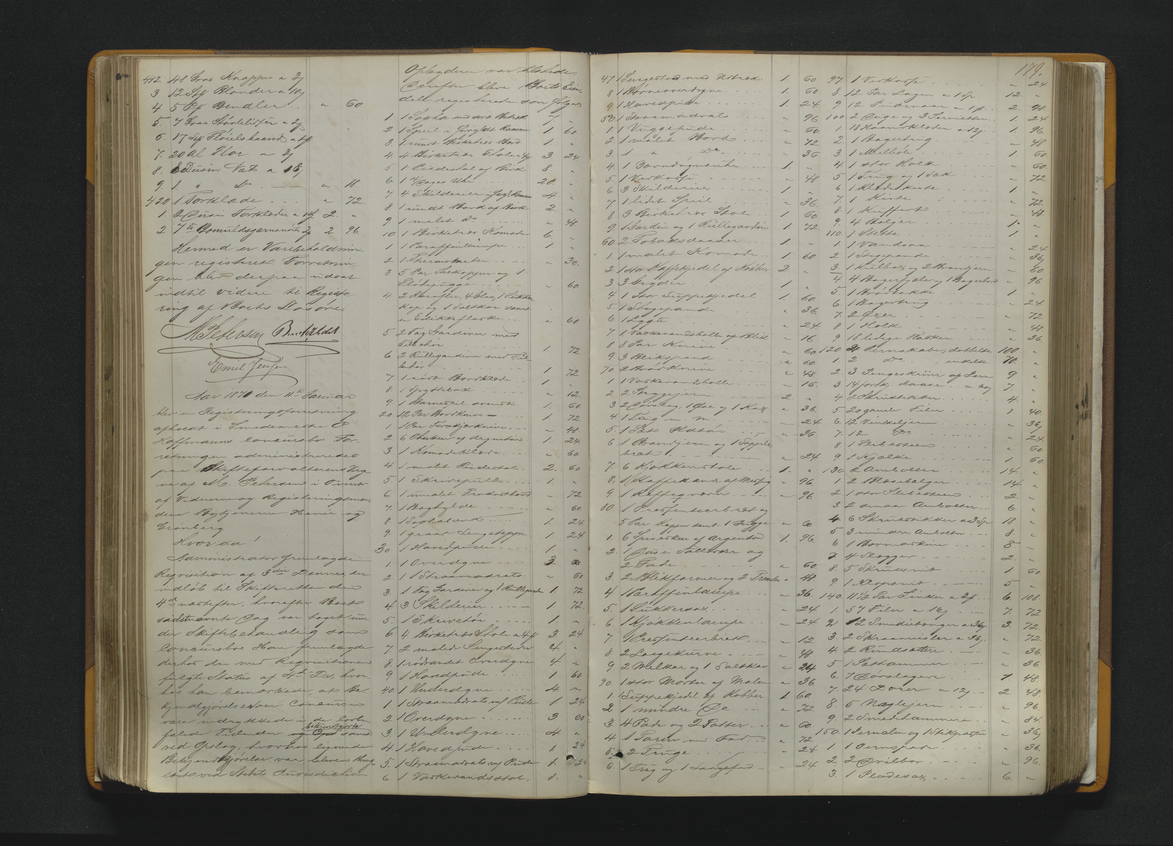 Drammen byfogd, AV/SAKO-A-222/H/Hb/Hbb/L0002: Registreringsprotokoll., 1867-1877