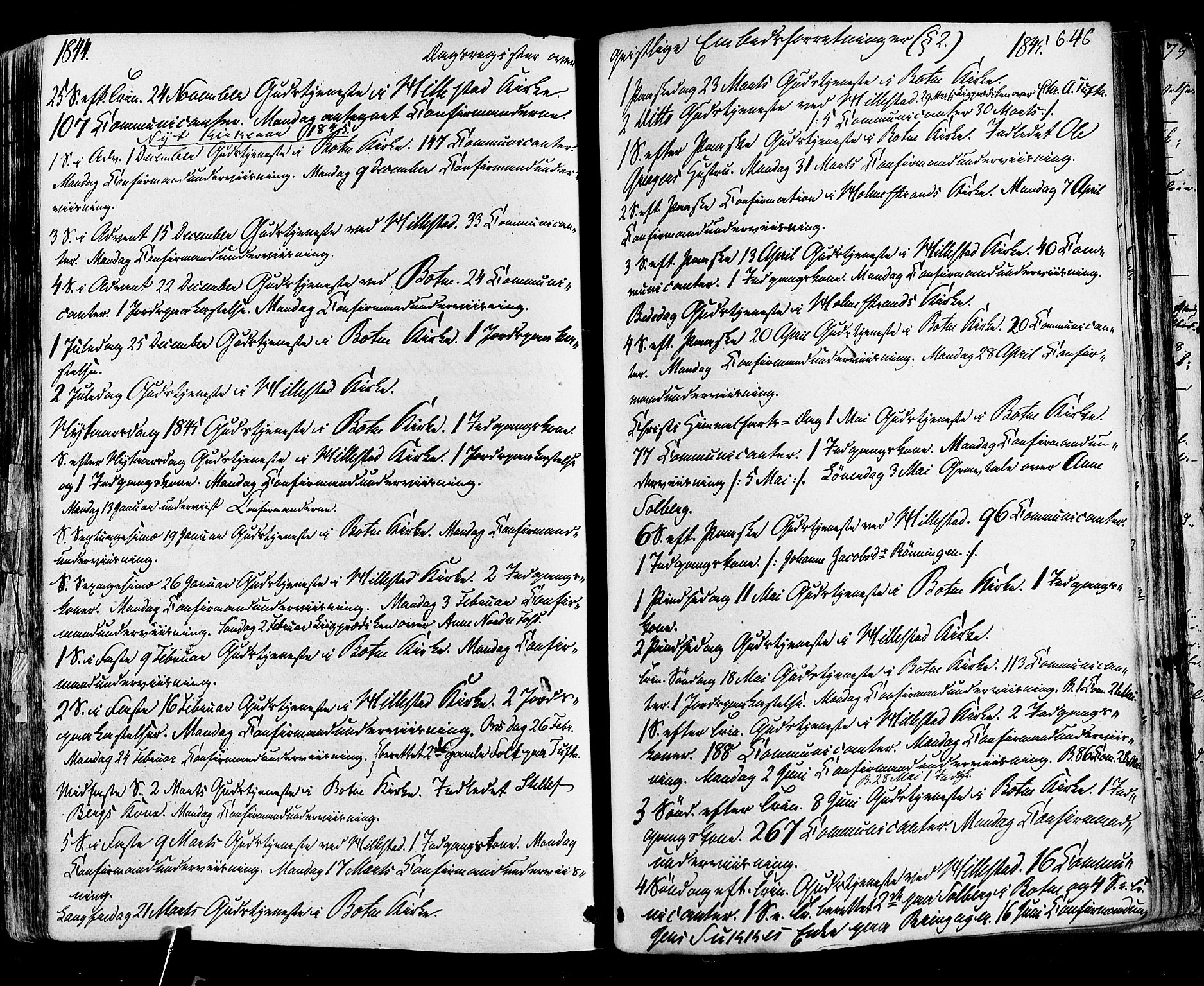 Botne kirkebøker, AV/SAKO-A-340/F/Fa/L0006: Parish register (official) no. I 6, 1836-1877, p. 646