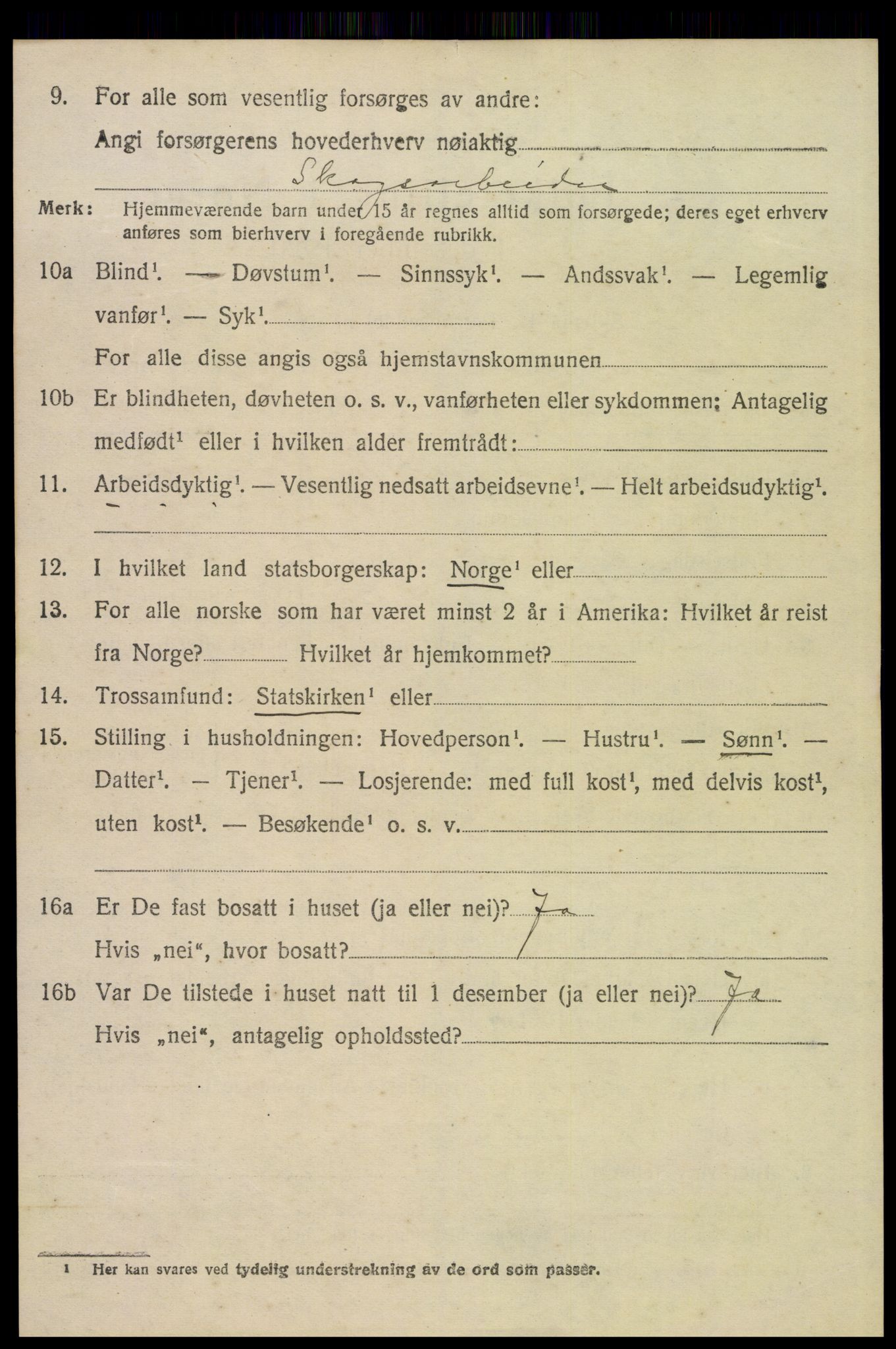 SAH, 1920 census for Stor-Elvdal, 1920, p. 2683