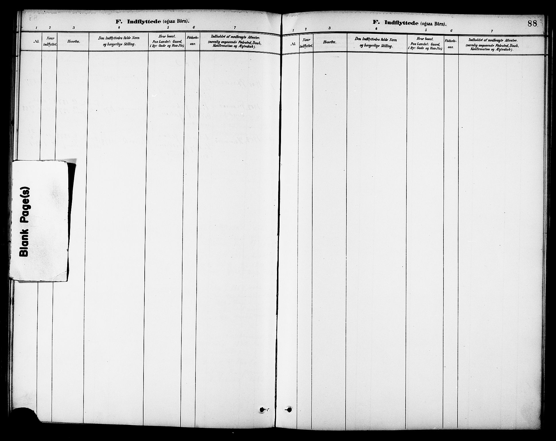 Ministerialprotokoller, klokkerbøker og fødselsregistre - Nordland, SAT/A-1459/861/L0870: Parish register (official) no. 861A05, 1889-1903, p. 88