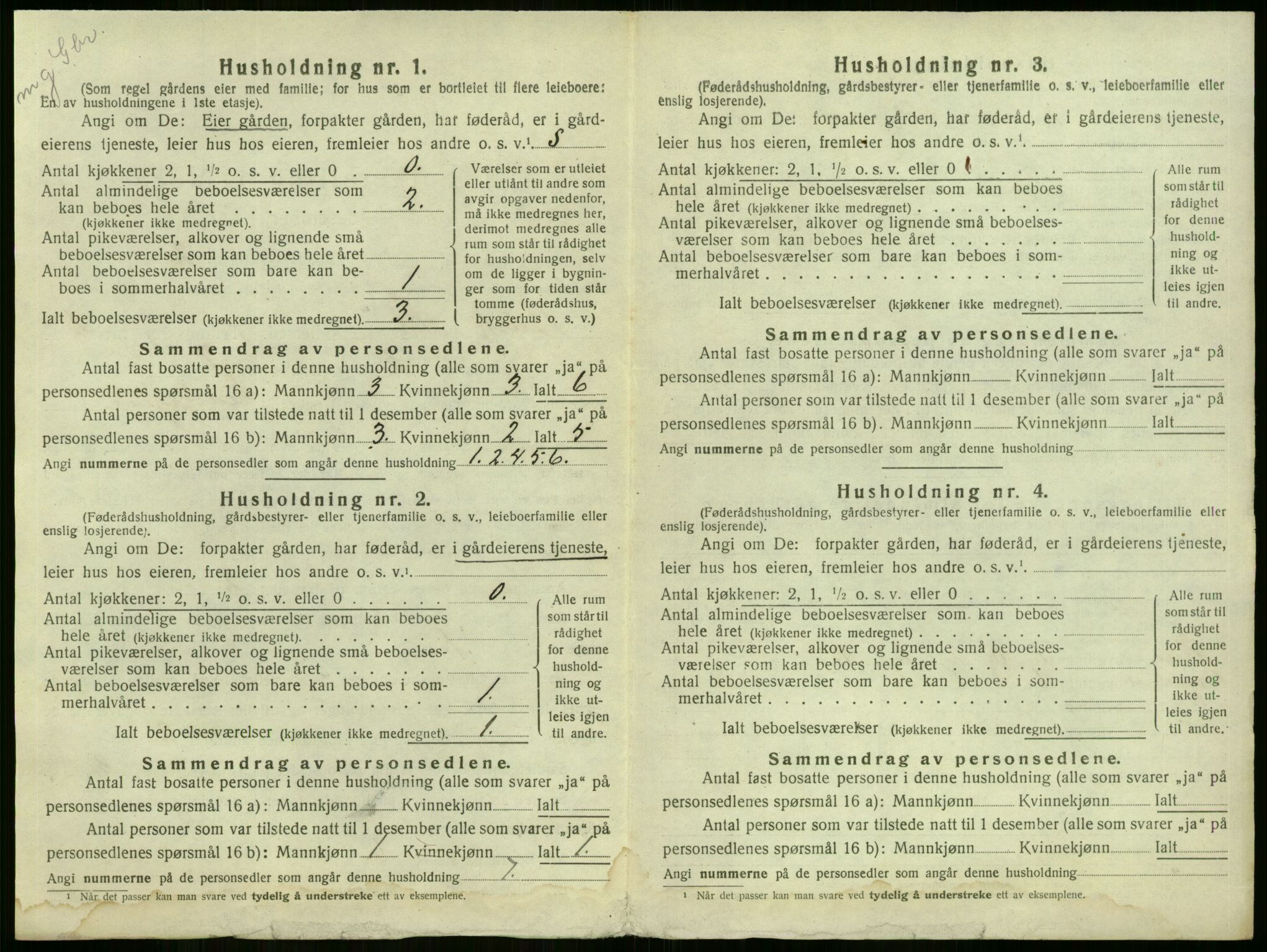 SAKO, 1920 census for Ål, 1920, p. 55