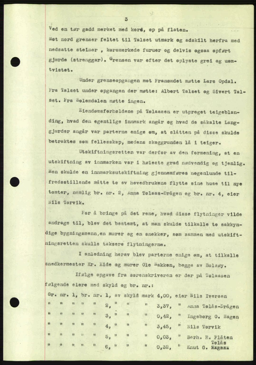 Romsdal sorenskriveri, AV/SAT-A-4149/1/2/2C: Mortgage book no. A7, 1939-1939, Diary no: : 2574/1939