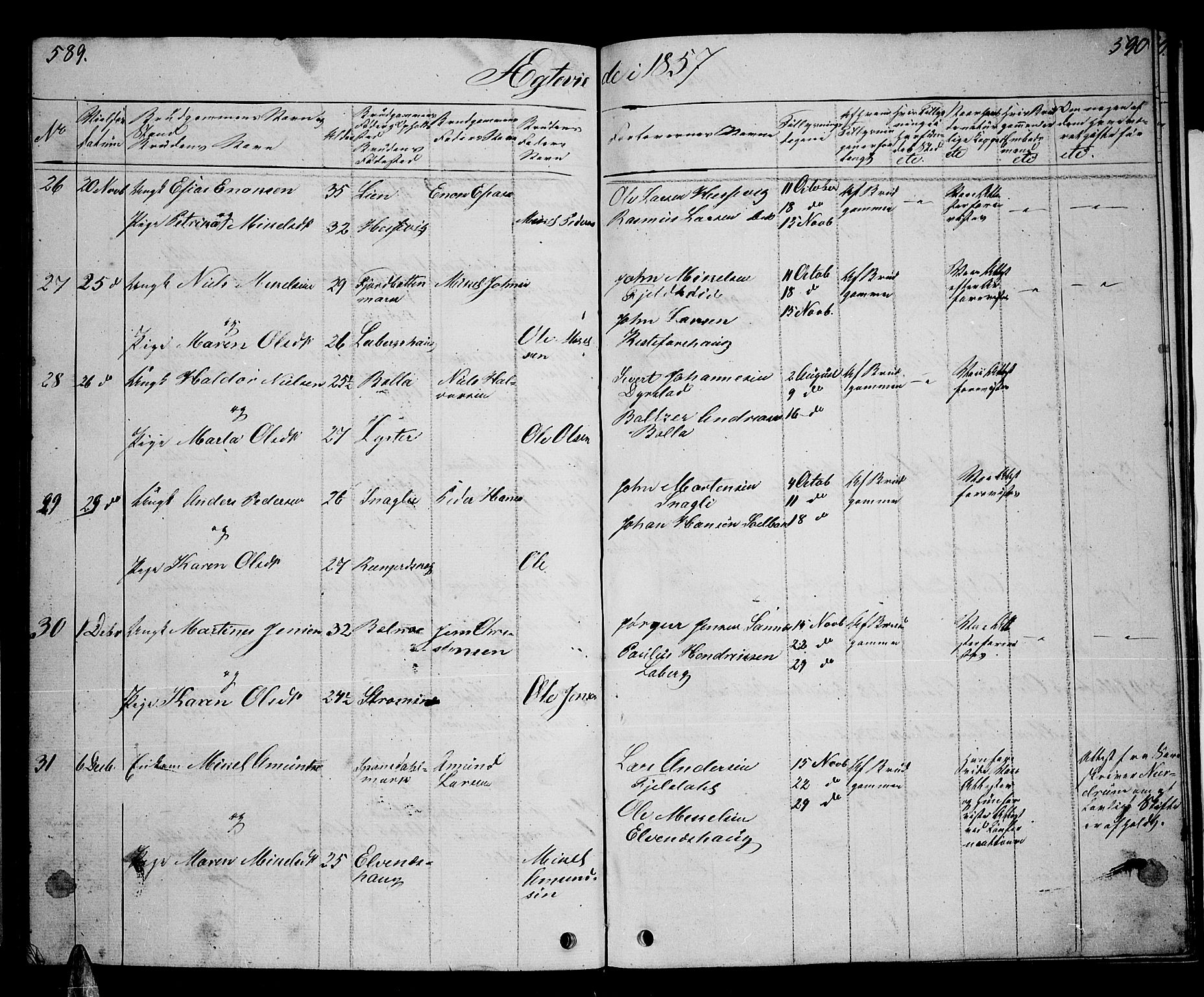 Ibestad sokneprestembete, SATØ/S-0077/H/Ha/Hab/L0004klokker: Parish register (copy) no. 4, 1852-1860, p. 589-590