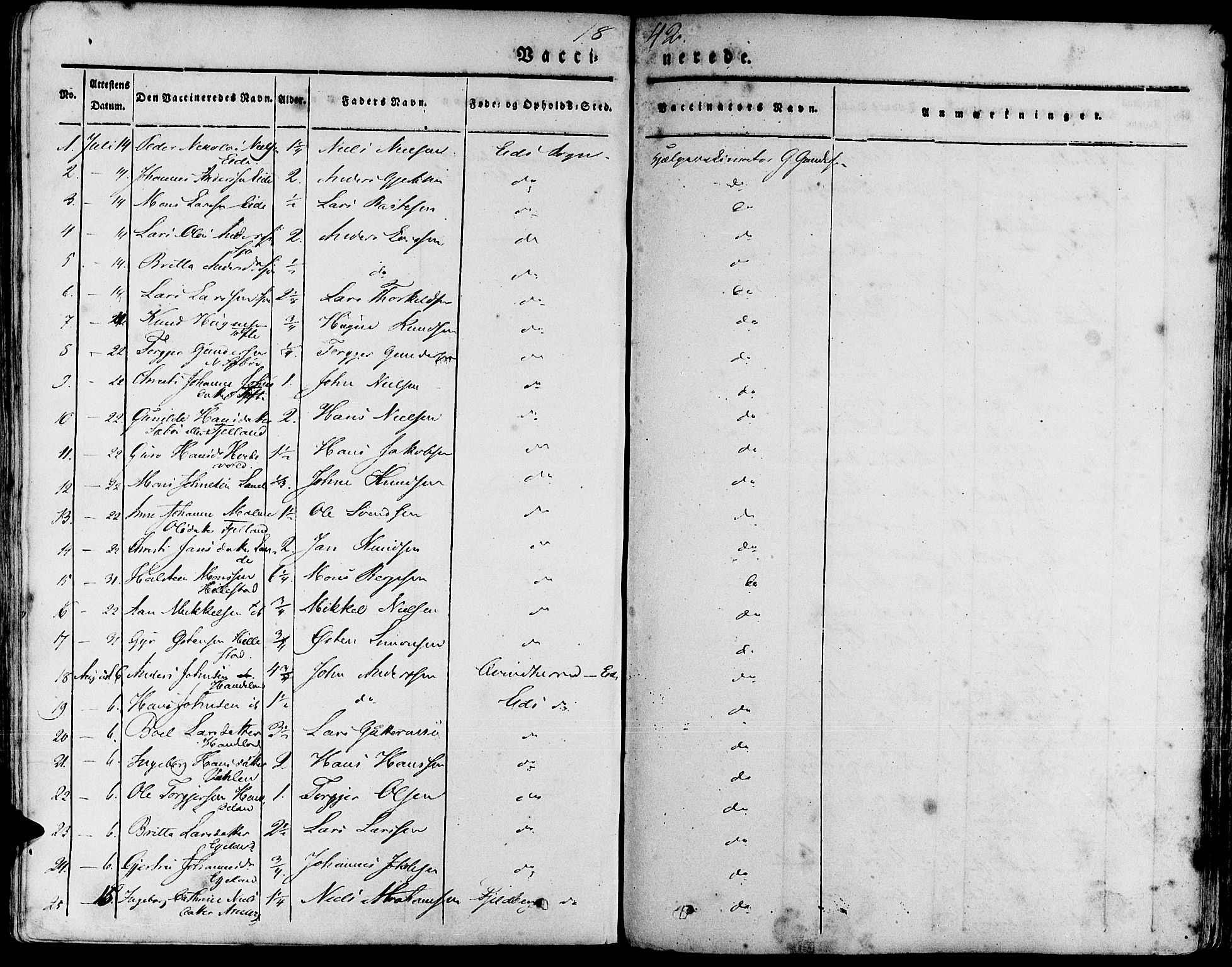 Fjelberg sokneprestembete, SAB/A-75201/H/Haa: Parish register (official) no. A 6, 1835-1851, p. 433
