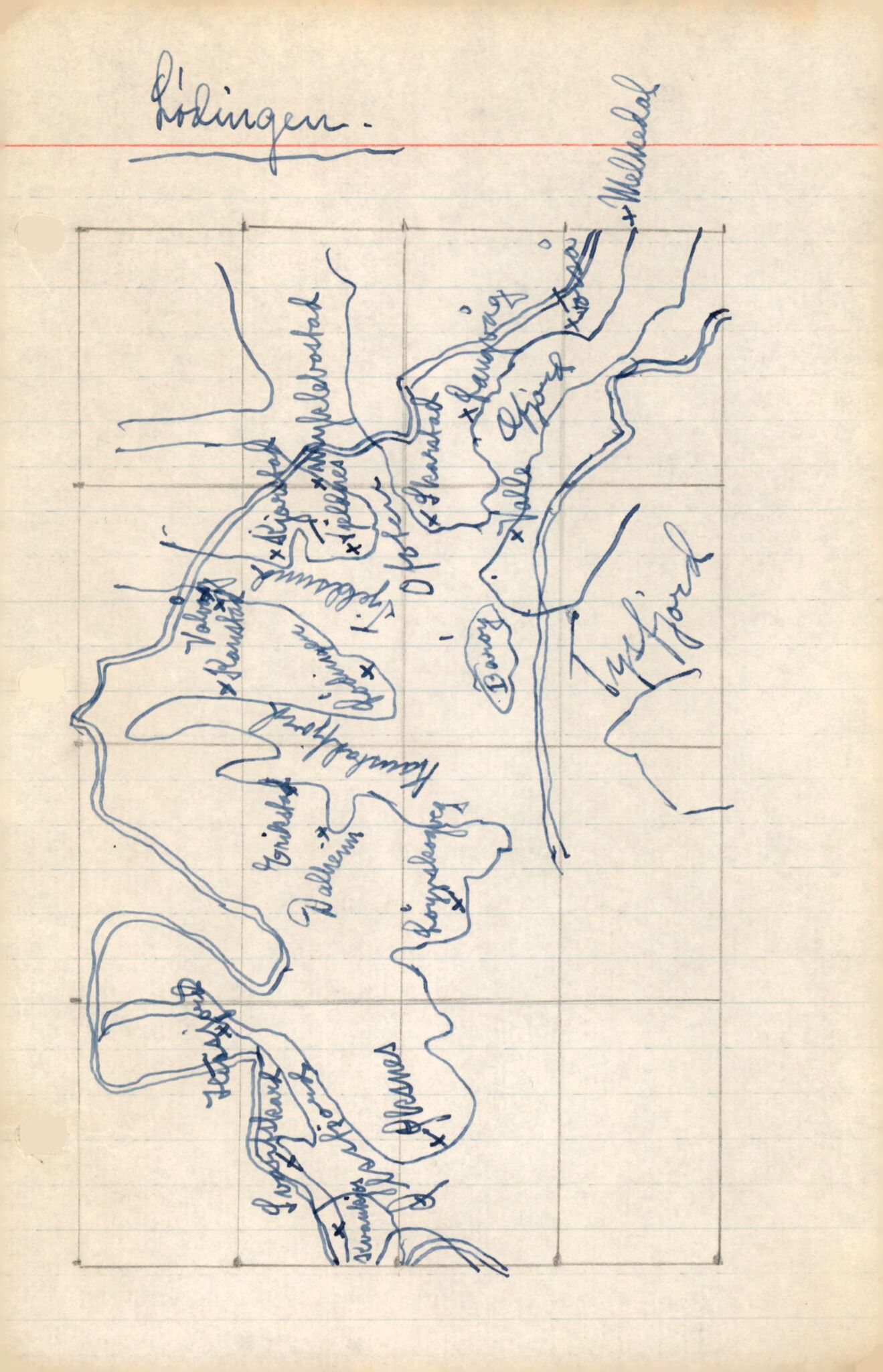 Nordland Fylkeskommune. Fylkesskolestyre, AIN/NFK-10-123/F/Fa/L0006: Lødingen, Meløy, Mosjøen, Mo i Rana og Moskenes, 1950-1960