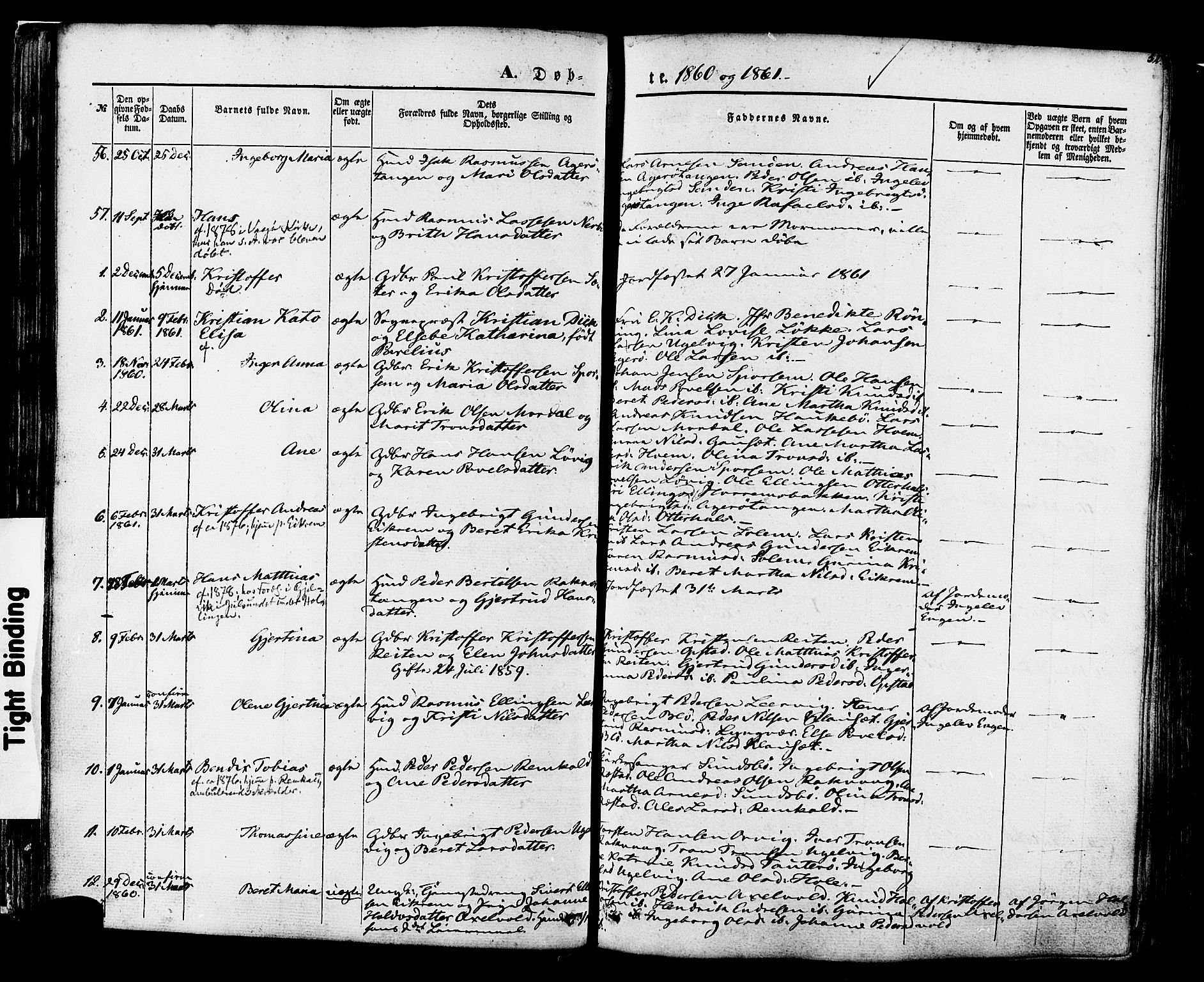 Ministerialprotokoller, klokkerbøker og fødselsregistre - Møre og Romsdal, AV/SAT-A-1454/560/L0719: Parish register (official) no. 560A03, 1845-1872, p. 52