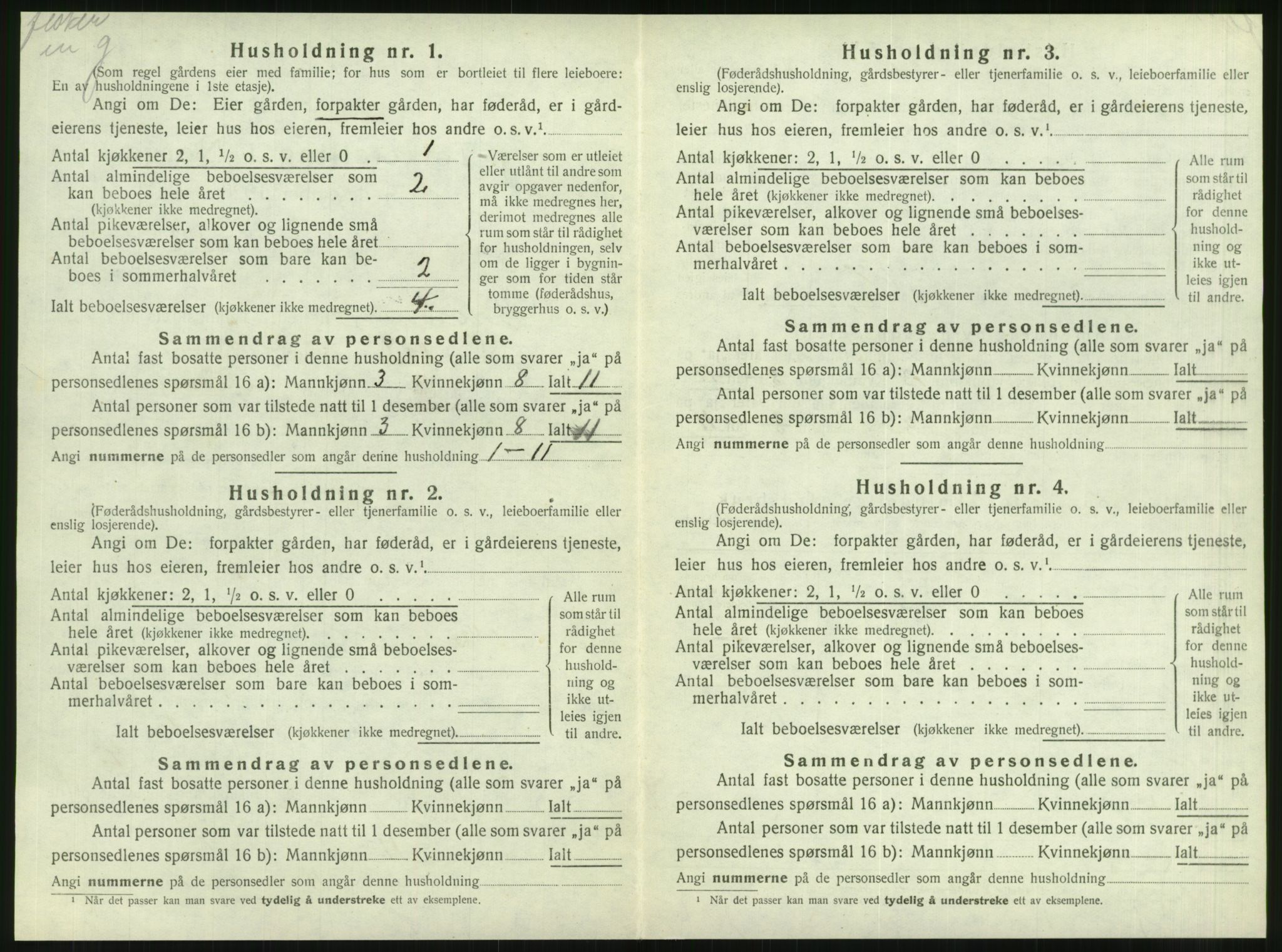 SAT, 1920 census for Brønnøy, 1920, p. 489