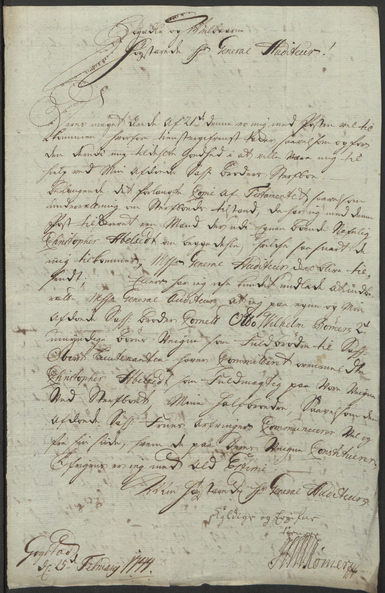 Forsvaret, Generalauditøren, AV/RA-RAFA-1772/F/Fj/Fja/L0028b: --, 1744-1754, p. 405