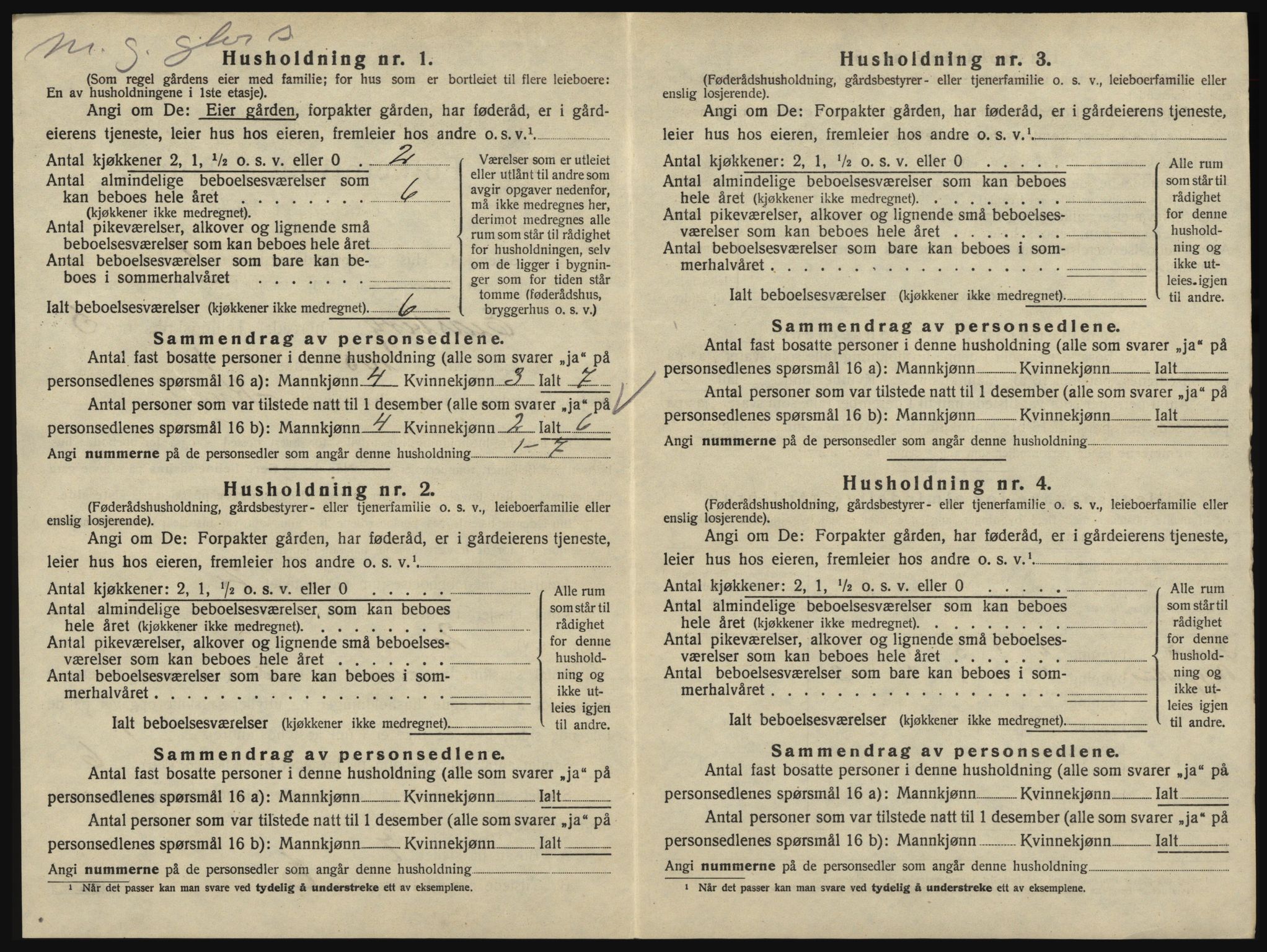 SAO, 1920 census for Eidsberg, 1920, p. 860