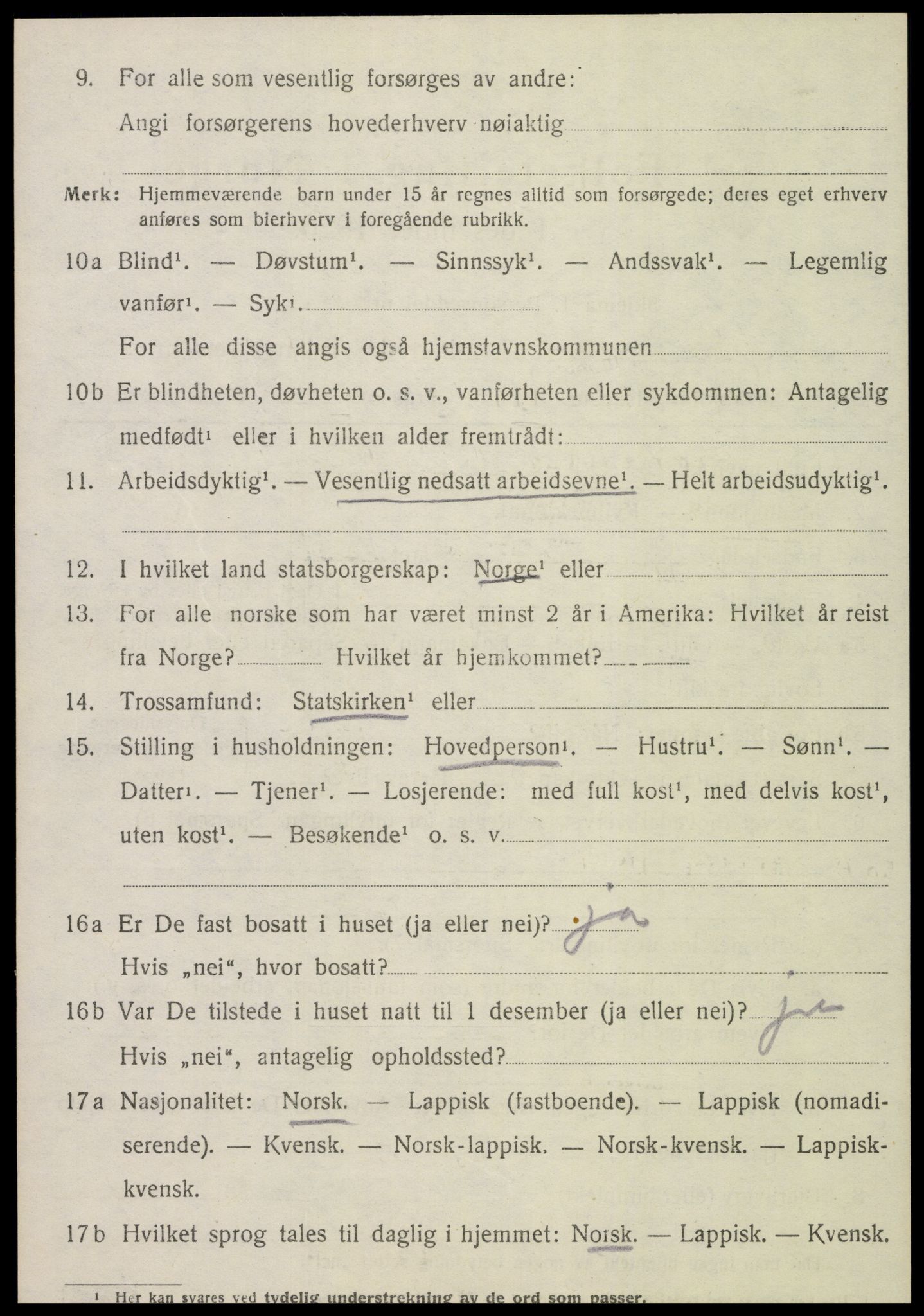 SAT, 1920 census for Stjørdal, 1920, p. 8273