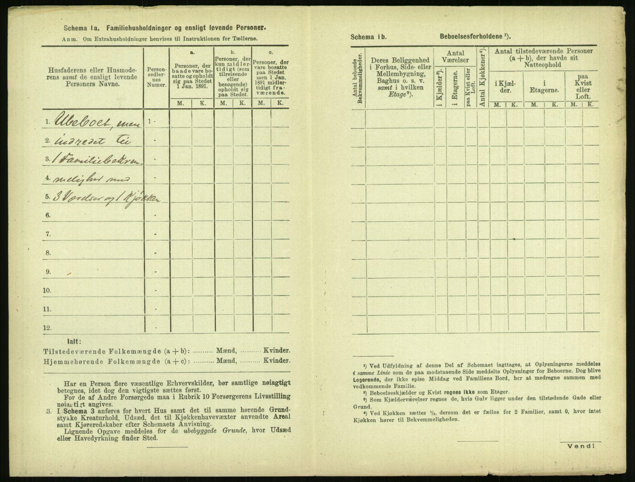 RA, 1891 census for 0806 Skien, 1891, p. 257