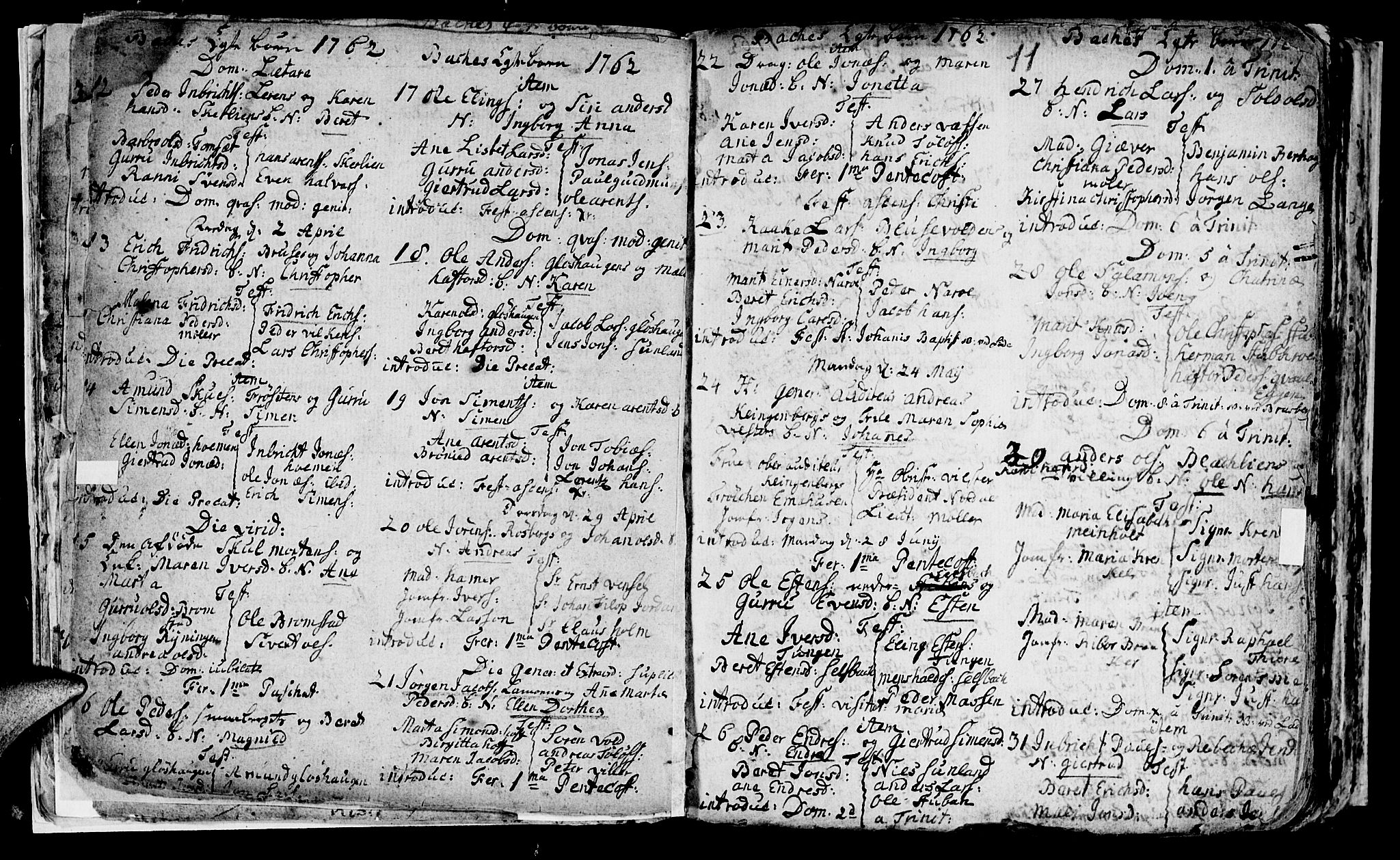 Ministerialprotokoller, klokkerbøker og fødselsregistre - Sør-Trøndelag, SAT/A-1456/604/L0218: Parish register (copy) no. 604C01, 1754-1819, p. 11