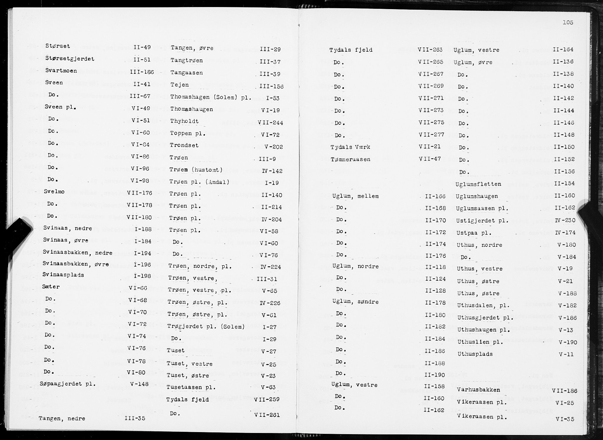 SAT, 1875 census for 1664P Selbu, 1875, p. 105